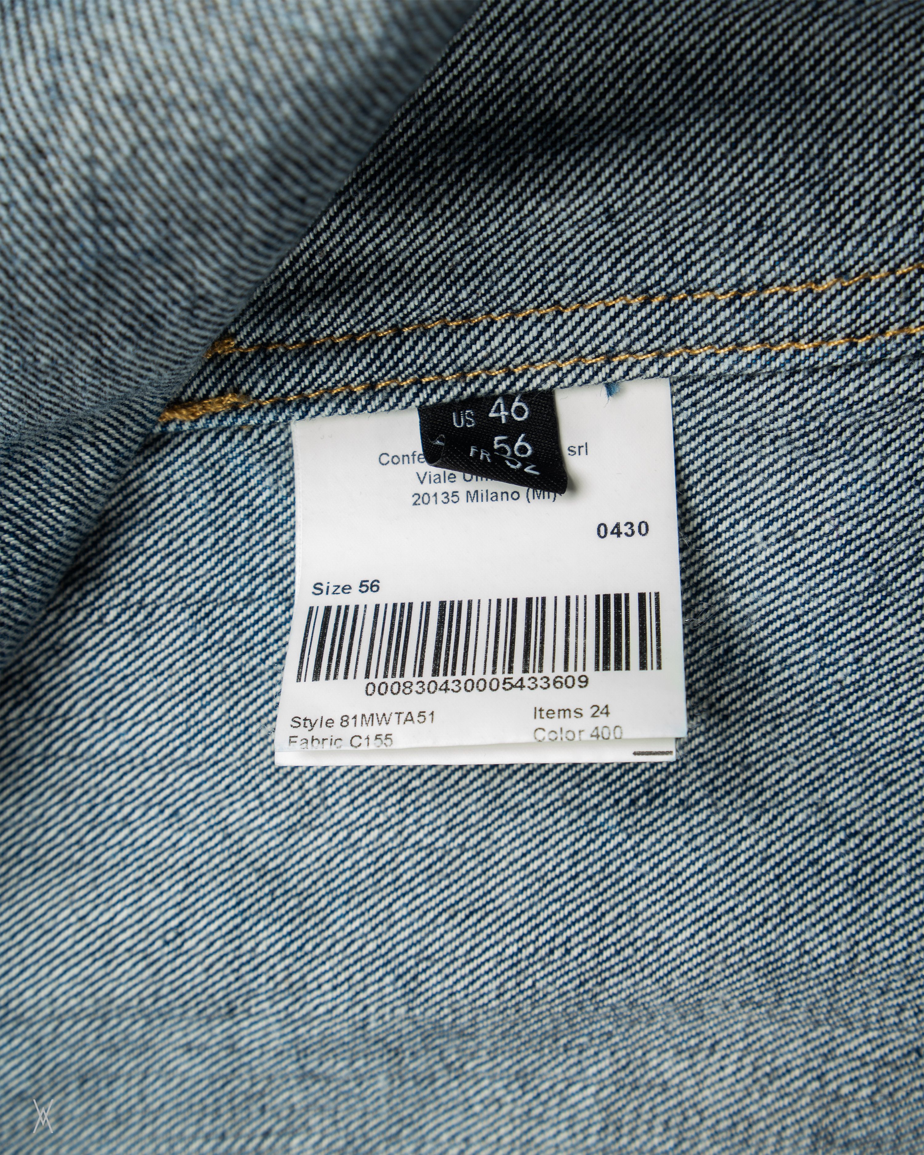 Calvin Klein 205W39NYC Calvin Klein 205W39NYC denim western shirt Size US XL / EU 56 / 4 - 3 Thumbnail