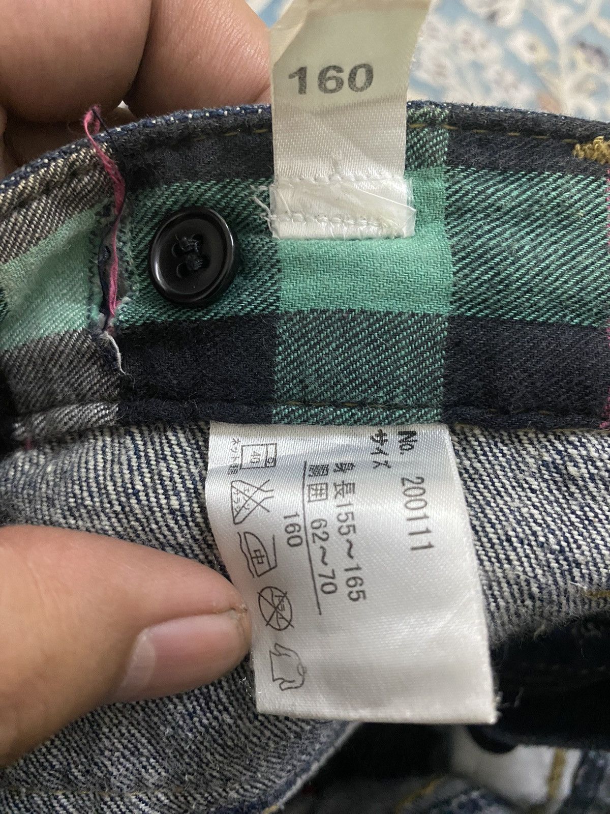 Vintage 🔥 Double Waist Jeans X Cornflake Size US 32 / EU 48 - 8 Thumbnail