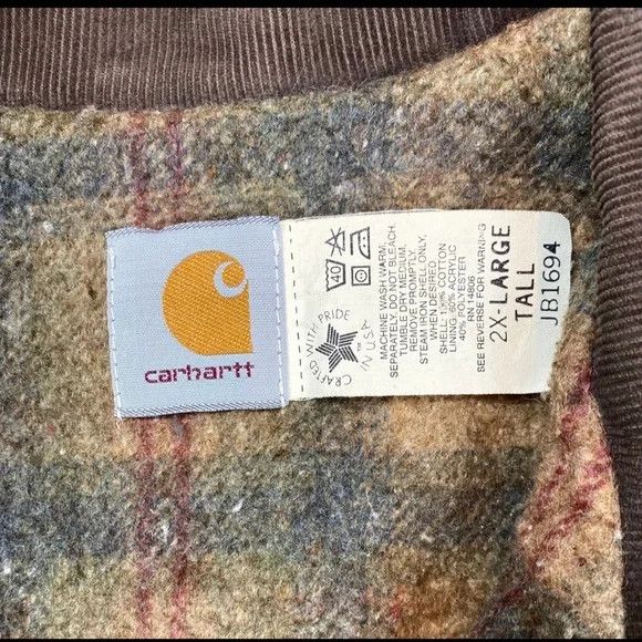 Carhartt Vintage Carhartt Jacket (Light Green) Size US XXL / EU 58 / 5 - 6 Thumbnail