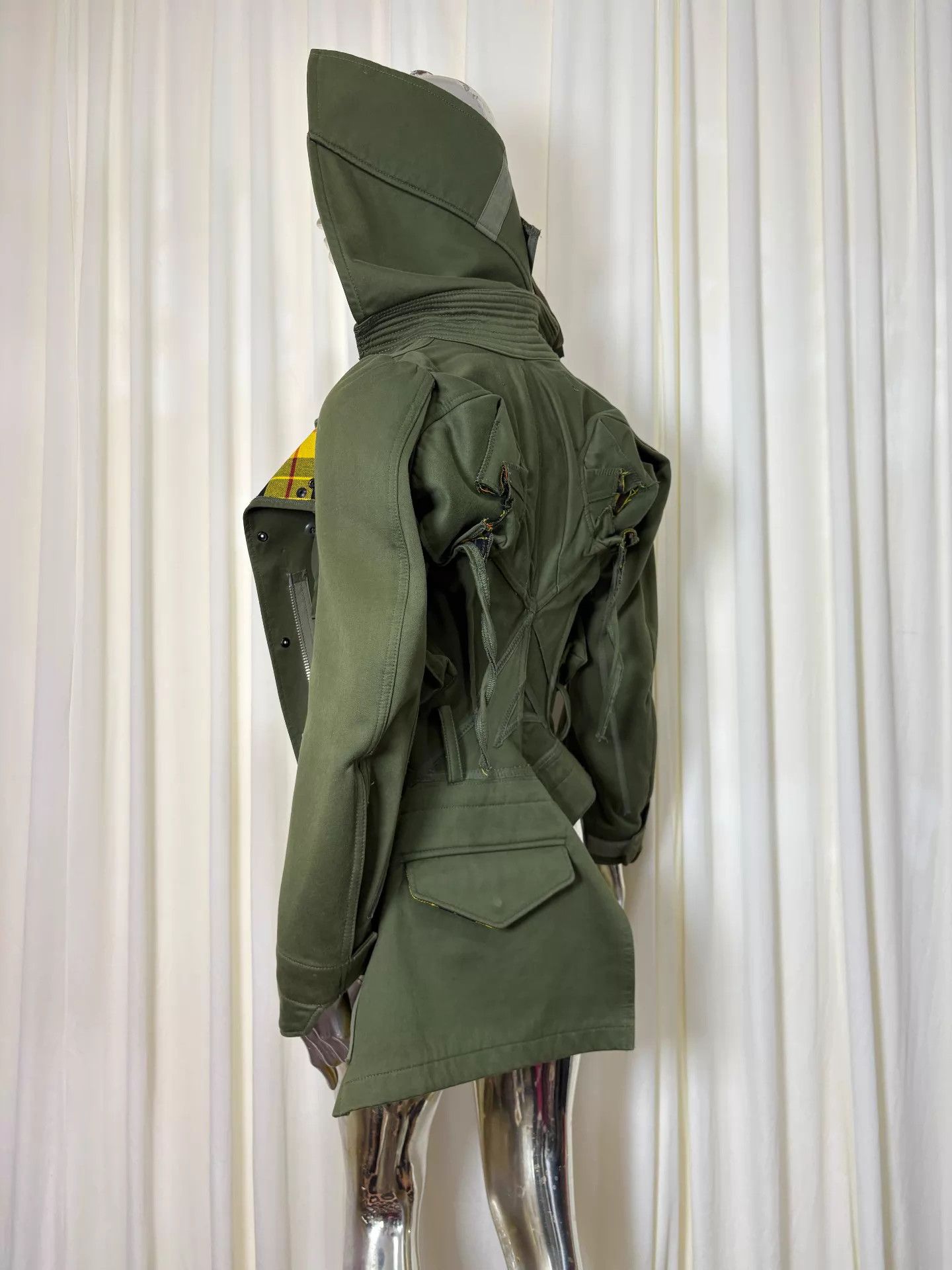 Junya Watanabe Junya Watanabe 06AW Decon ASYM MIL Archive Jacket S Size S / US 4 / IT 40 - 4 Thumbnail