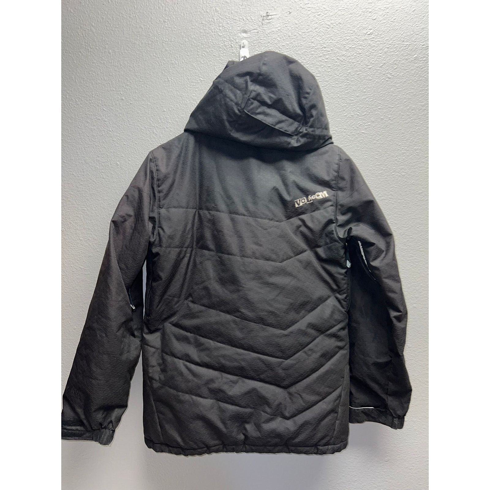 Vintage Volcom Thermonite Jacket Ski Snowboard Black Full Zip Puffer Size US S / EU 44-46 / 1 - 9 Thumbnail