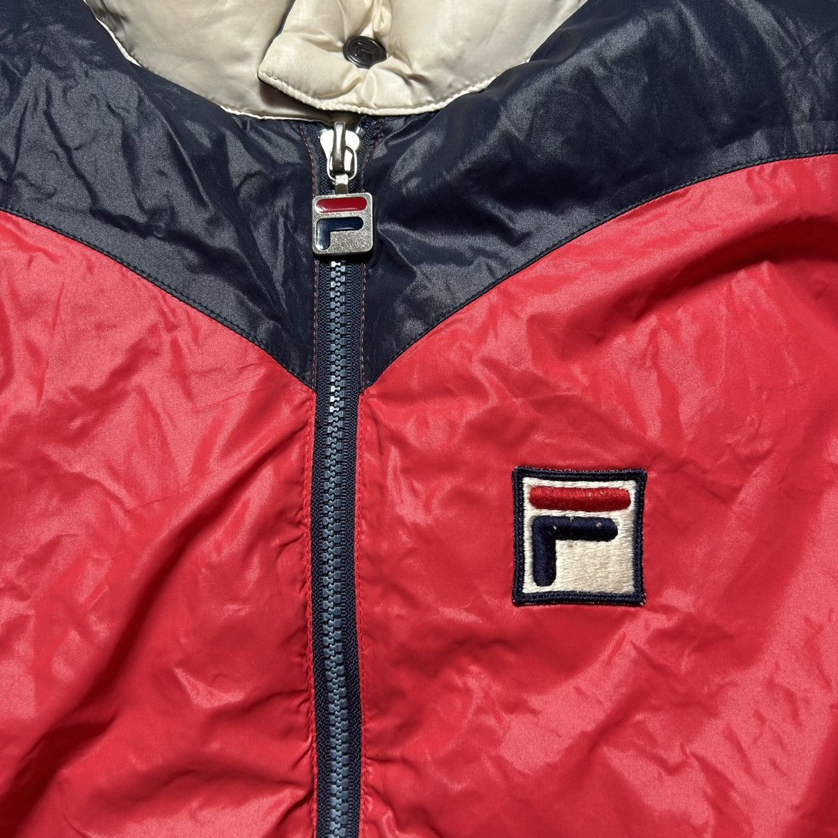 Fila × Vintage Vintage Fila Puffer Reverse Jacket Size S / US 4 / IT 40 - 5 Thumbnail