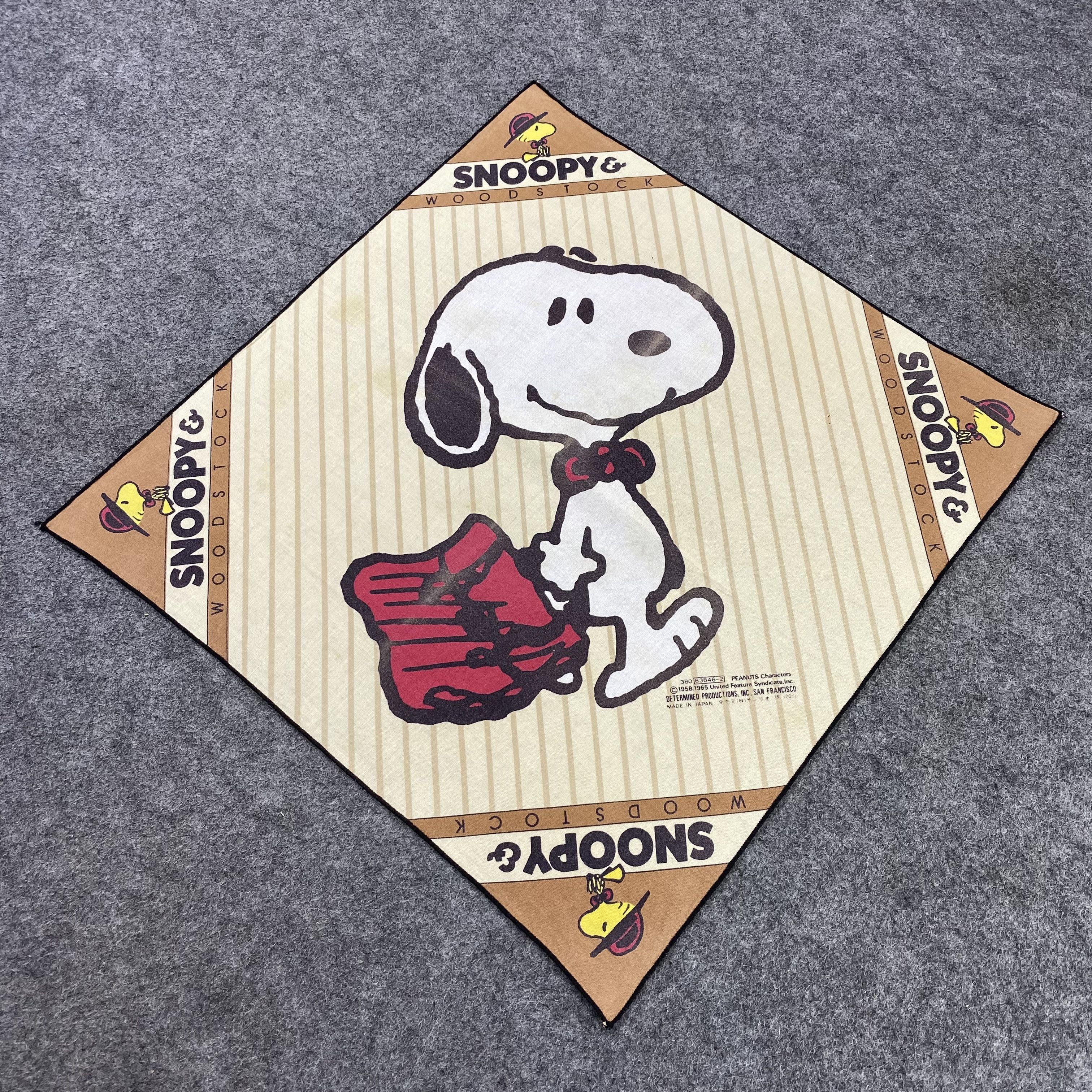 Snoop Dogg Snoopy Big Logo handkerchief Bandana Neckerchife-B1448 Size ONE SIZE - 2 Thumbnail