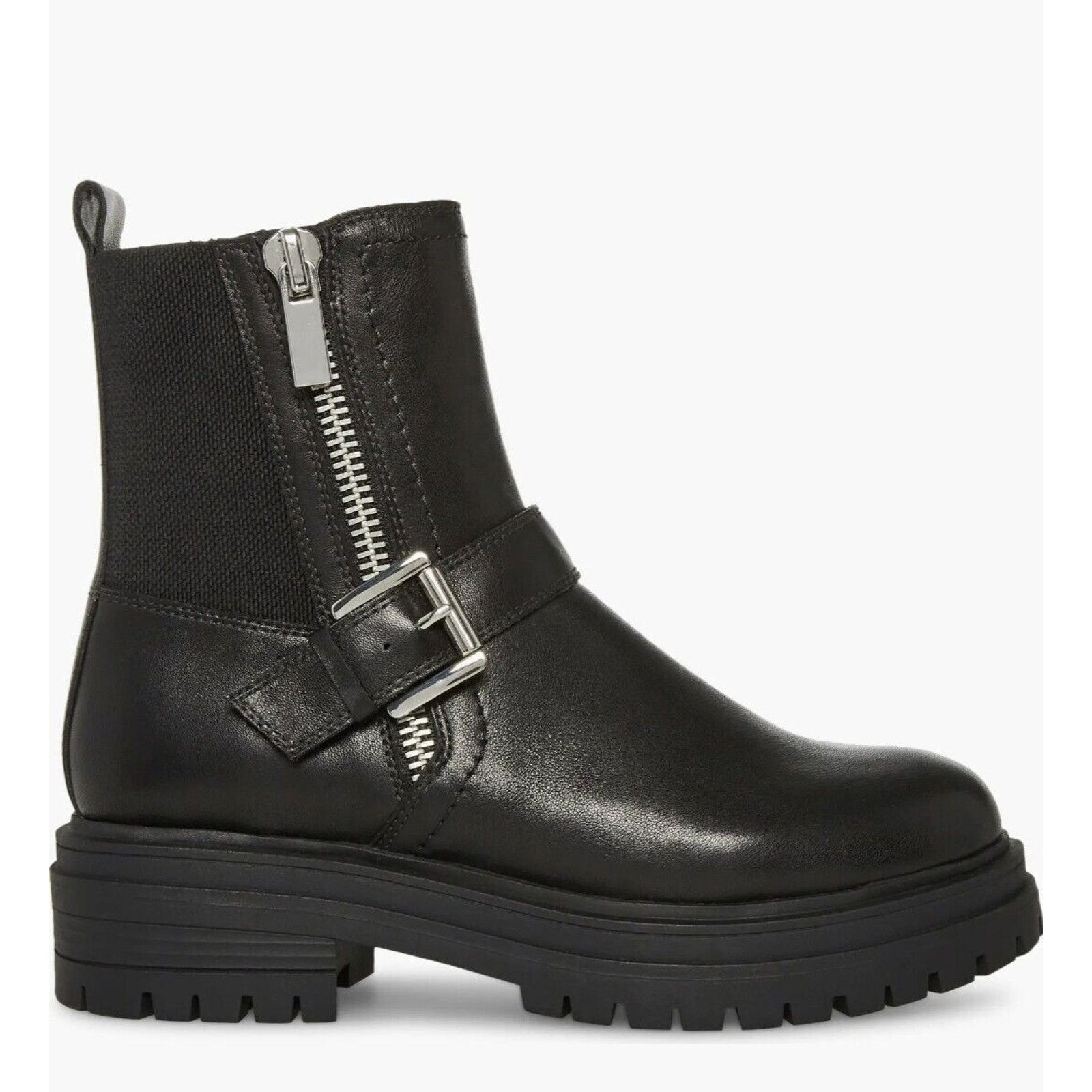 Nordstrom Blondo Garnet Lug Waterproof Black Leather Boot Women's 11 Size US 11 / IT 41 - 5 Thumbnail