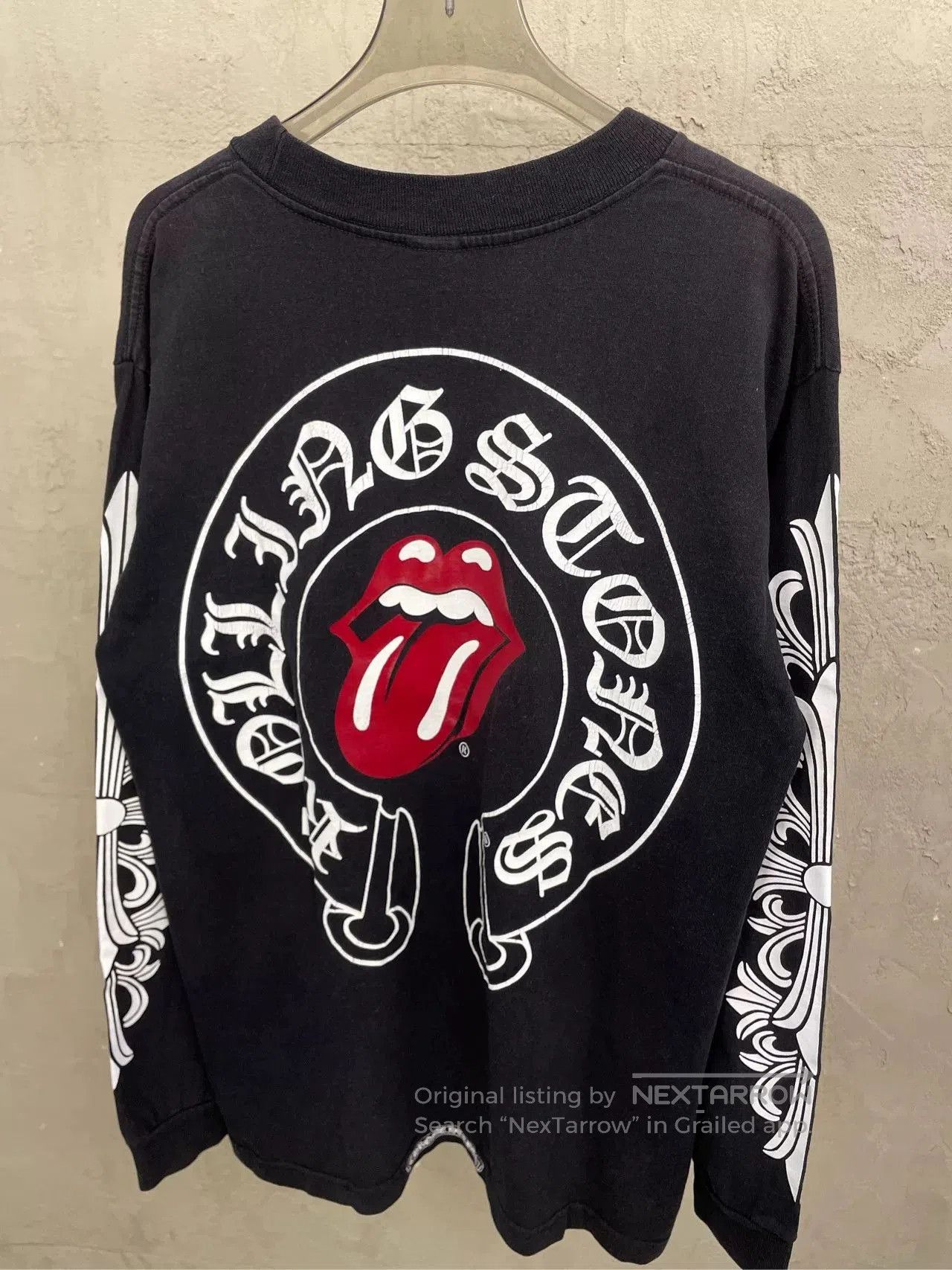 Chrome Hearts Chrome Hearts Rolling Stones collaborative long-sleeve T-sh Size US M / EU 48-50 / 2 - 2 Thumbnail