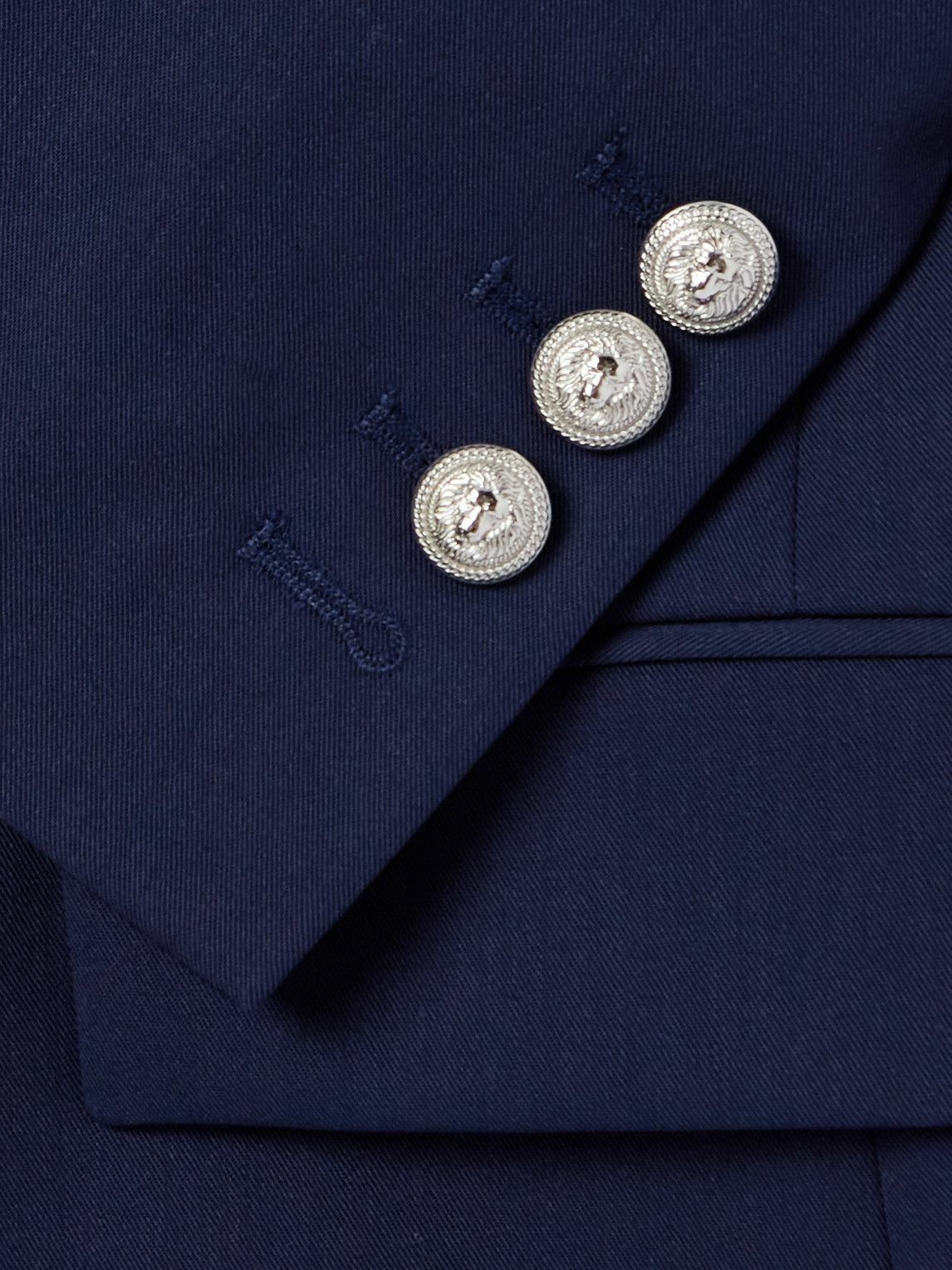 Balmain o1loc1c1125 Jackets in Blue Size US L / EU 52-54 / 3 - 4 Thumbnail