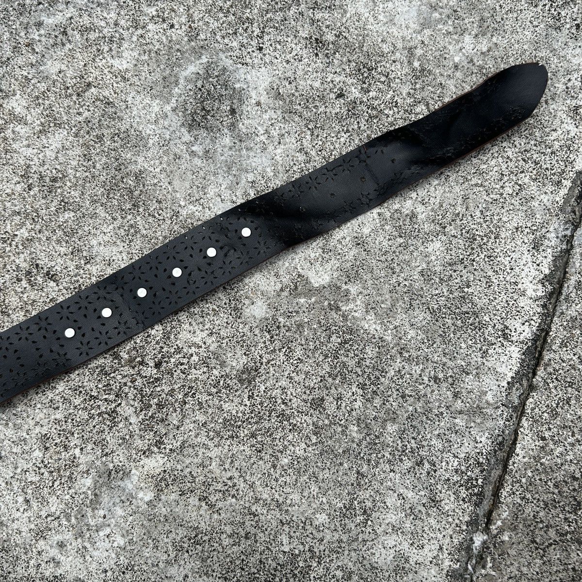 Vintage Vintage studded leather belt (Kapital Style) Size ONE SIZE - 13 Thumbnail