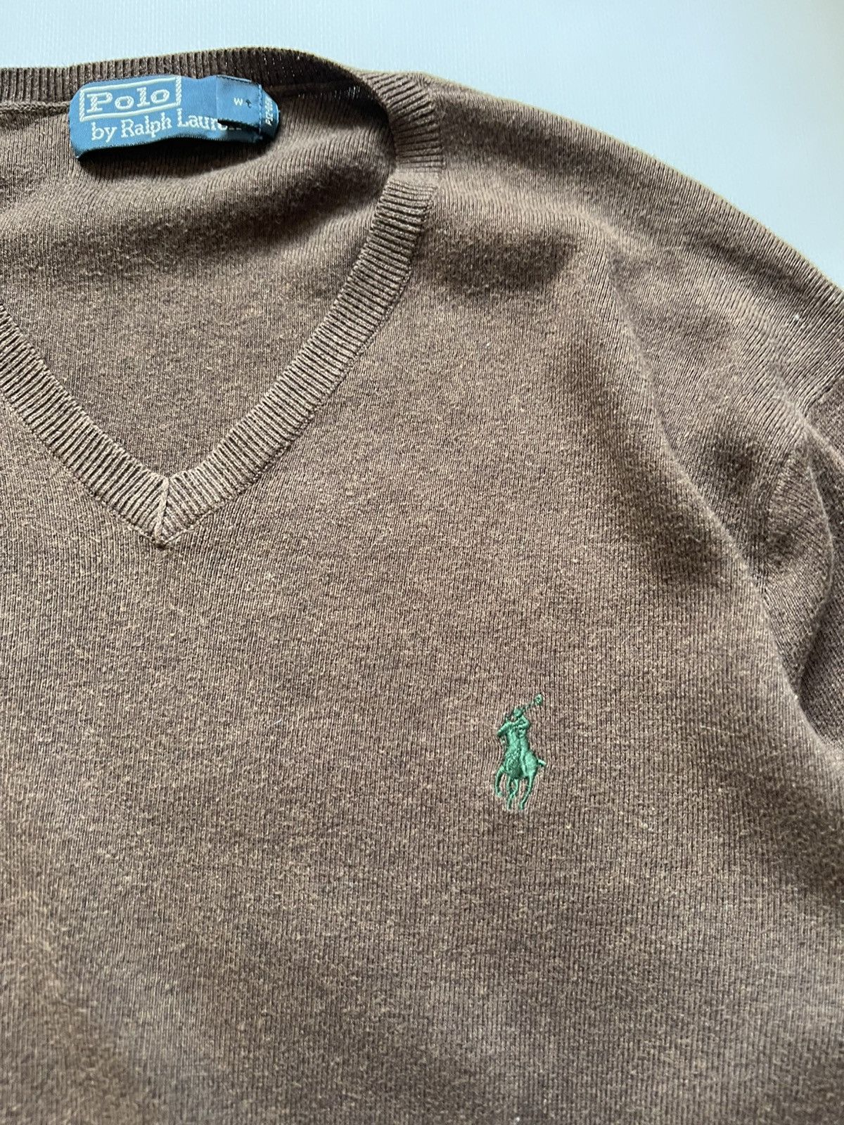 Polo Ralph Lauren Vintage Polo Ralph Lauren Brown Sweater Classic Size US S / EU 44-46 / 1 - 4 Thumbnail