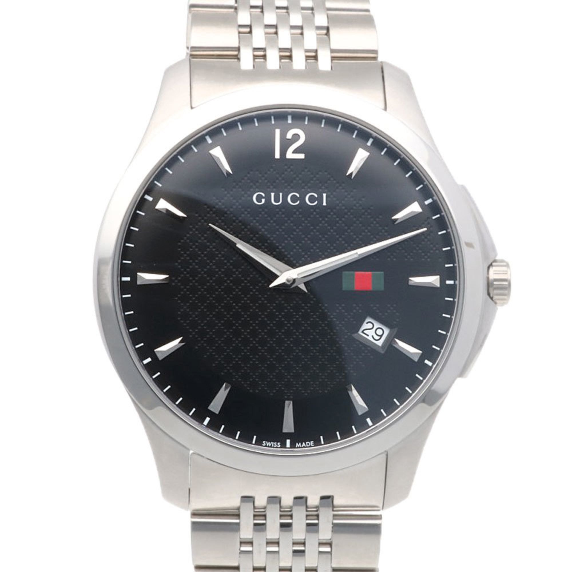 Gucci G Timeless Watch Stainless Steel Quartz Men's GUCCI