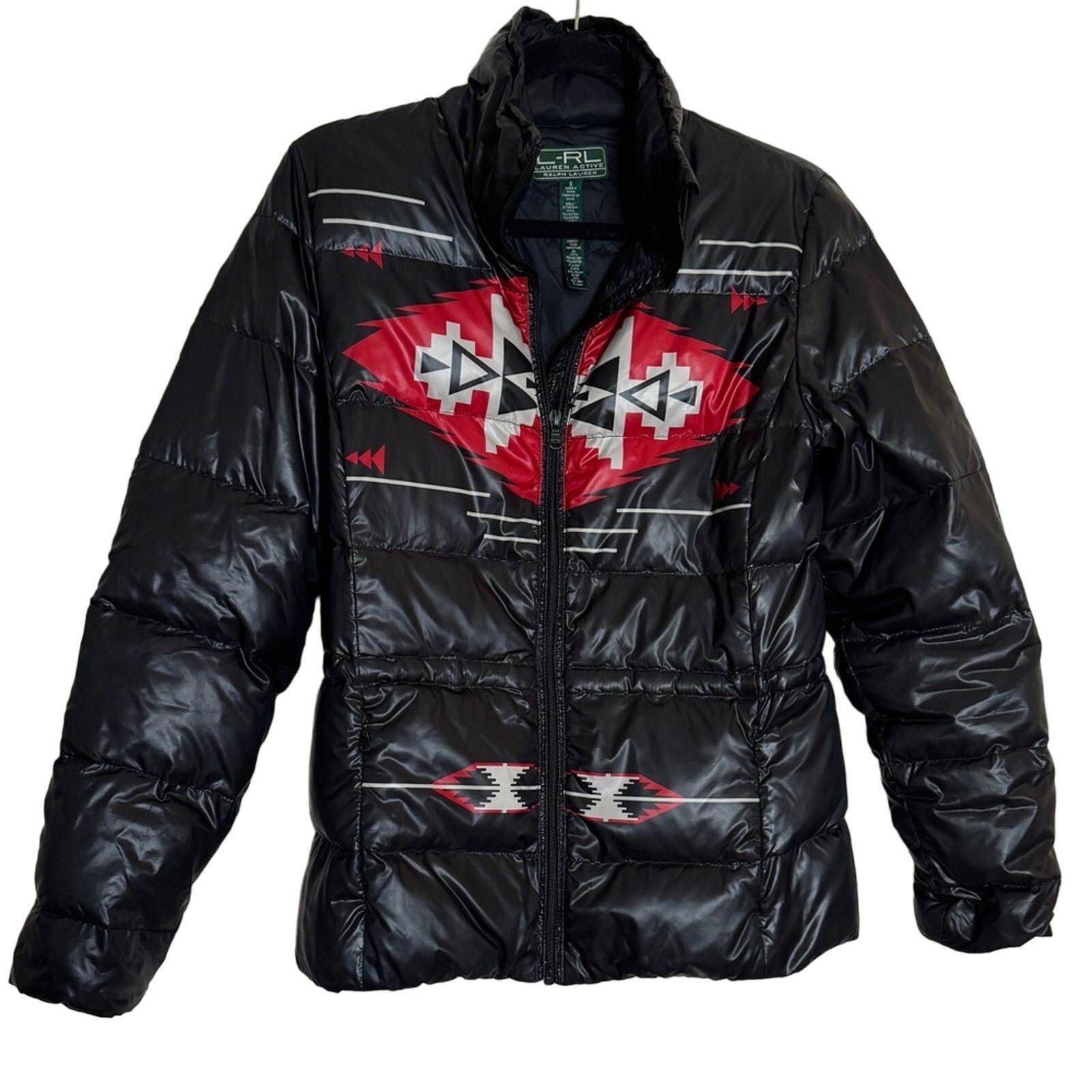 Ralph Lauren Ralph Lauren Aztec Southwestern Down Puffer Jacket Size S / US 4 / IT 40 - 1 Thumbnail
