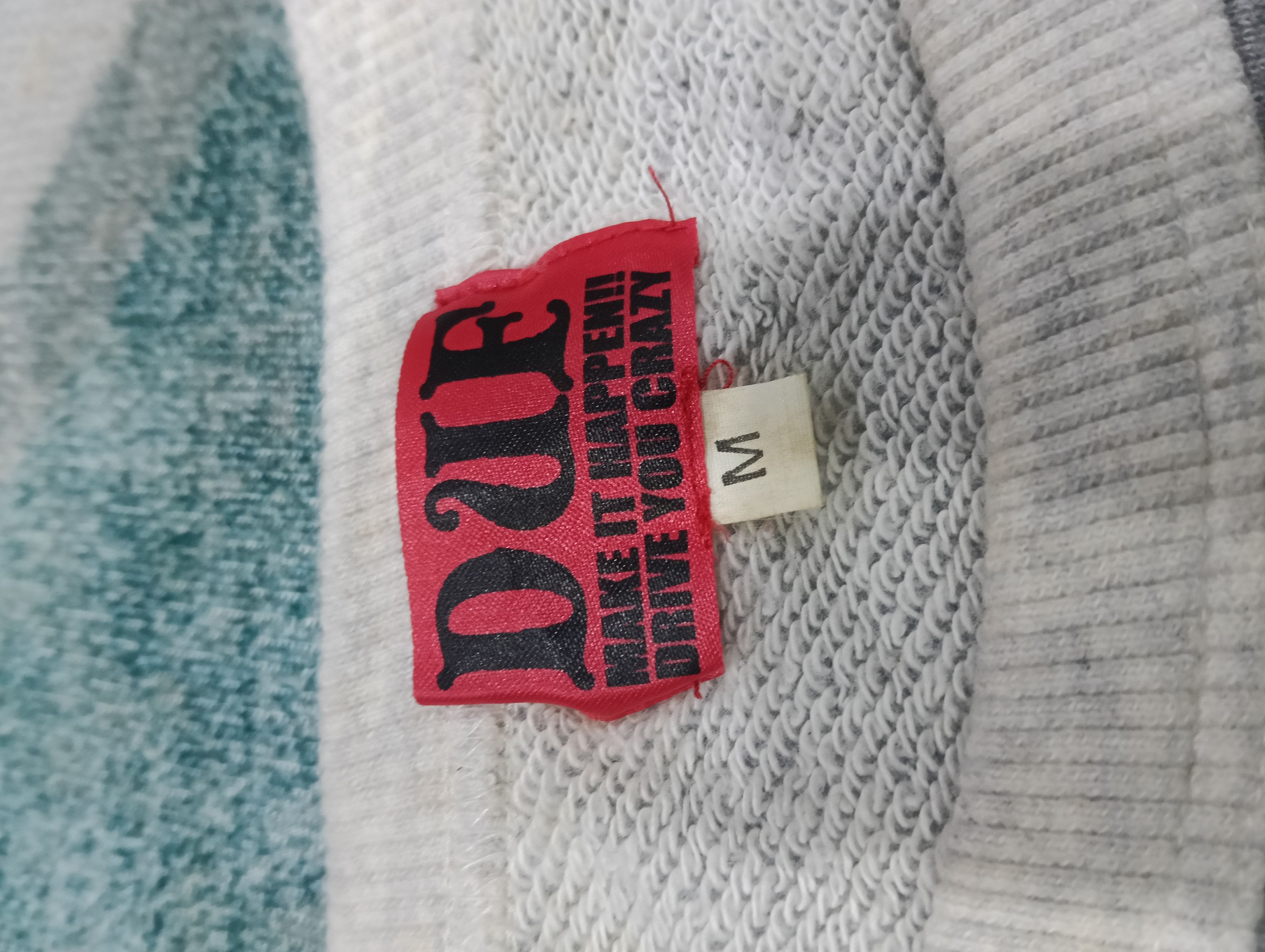 Hysteric Glamour × Japanese Brand Duf Sweatshirt Made In Japan Size M / US 6-8 / IT 42-44 - 5 Thumbnail