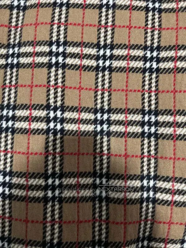 Burberry Burberry Men's Wool Embroidered Plaid Sweater. Size US M / EU 48-50 / 2 - 3 Thumbnail
