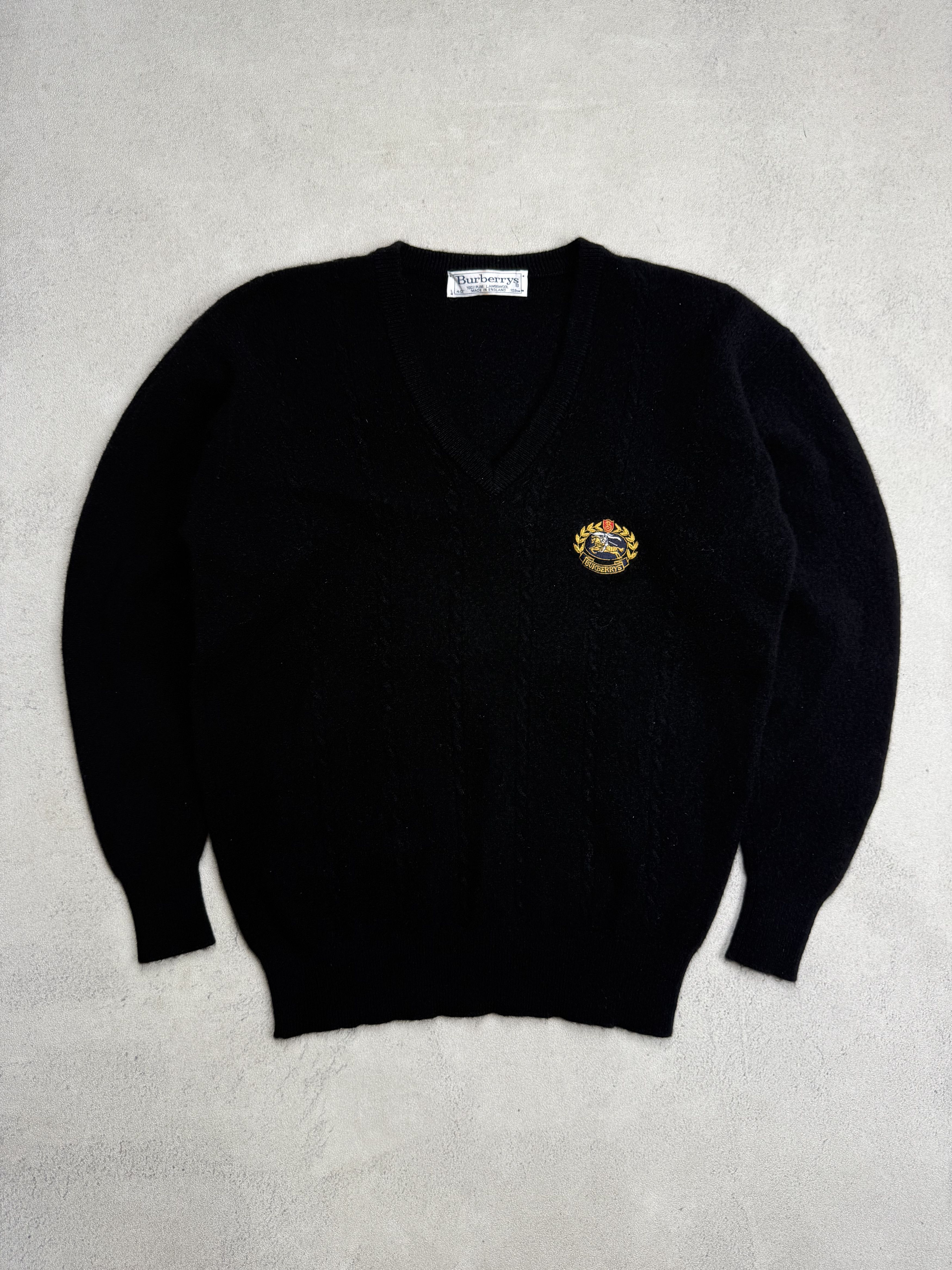Burberry Vintage Burberry Knit Cable Wool Sweater Cardigan Size US S / EU 44-46 / 1 - 3 Thumbnail