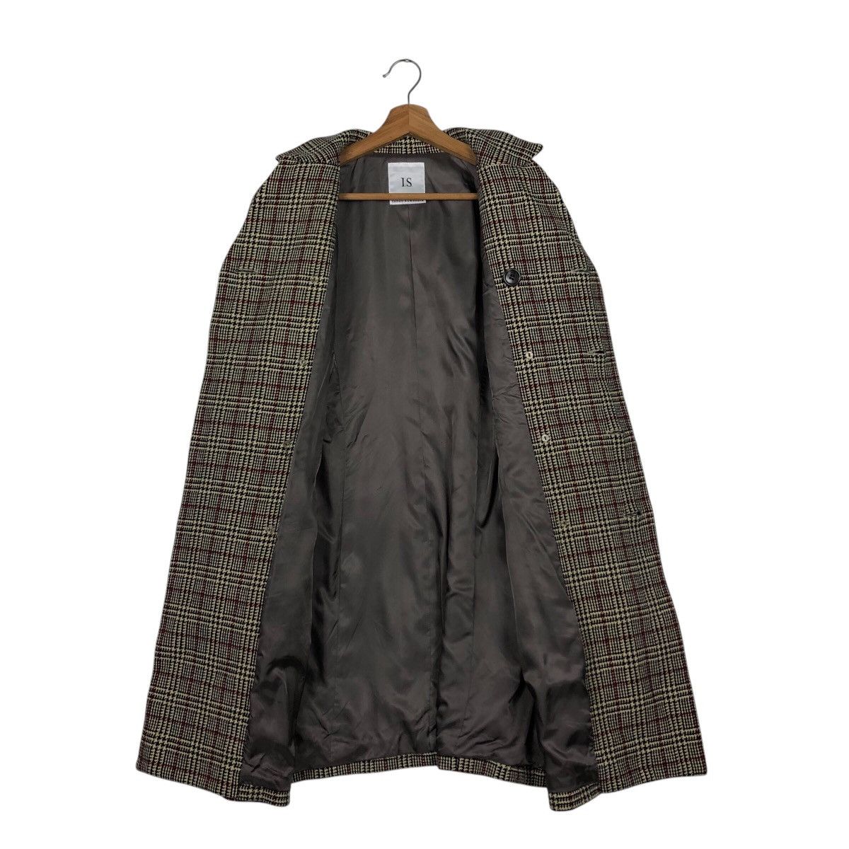 Issey Miyake 📌Vintage Long Jacket Double Breast IS Sunao Kuwahara Japan Size US M / EU 48-50 / 2 - 15 Thumbnail