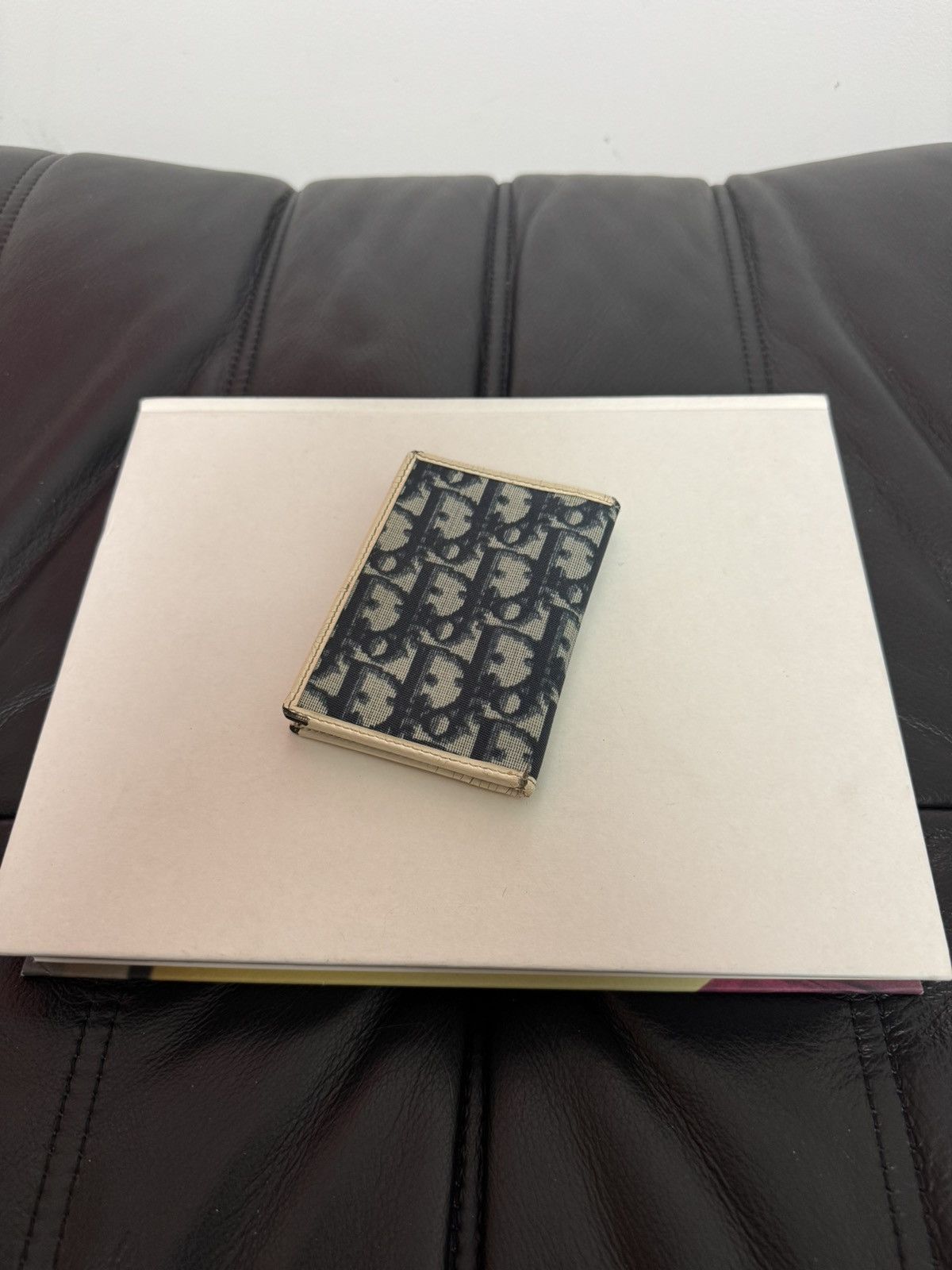 Dior Vintage Dior Monogram Wallet Card Holder Designer Y2k 90s Size ONE SIZE - 2 Thumbnail
