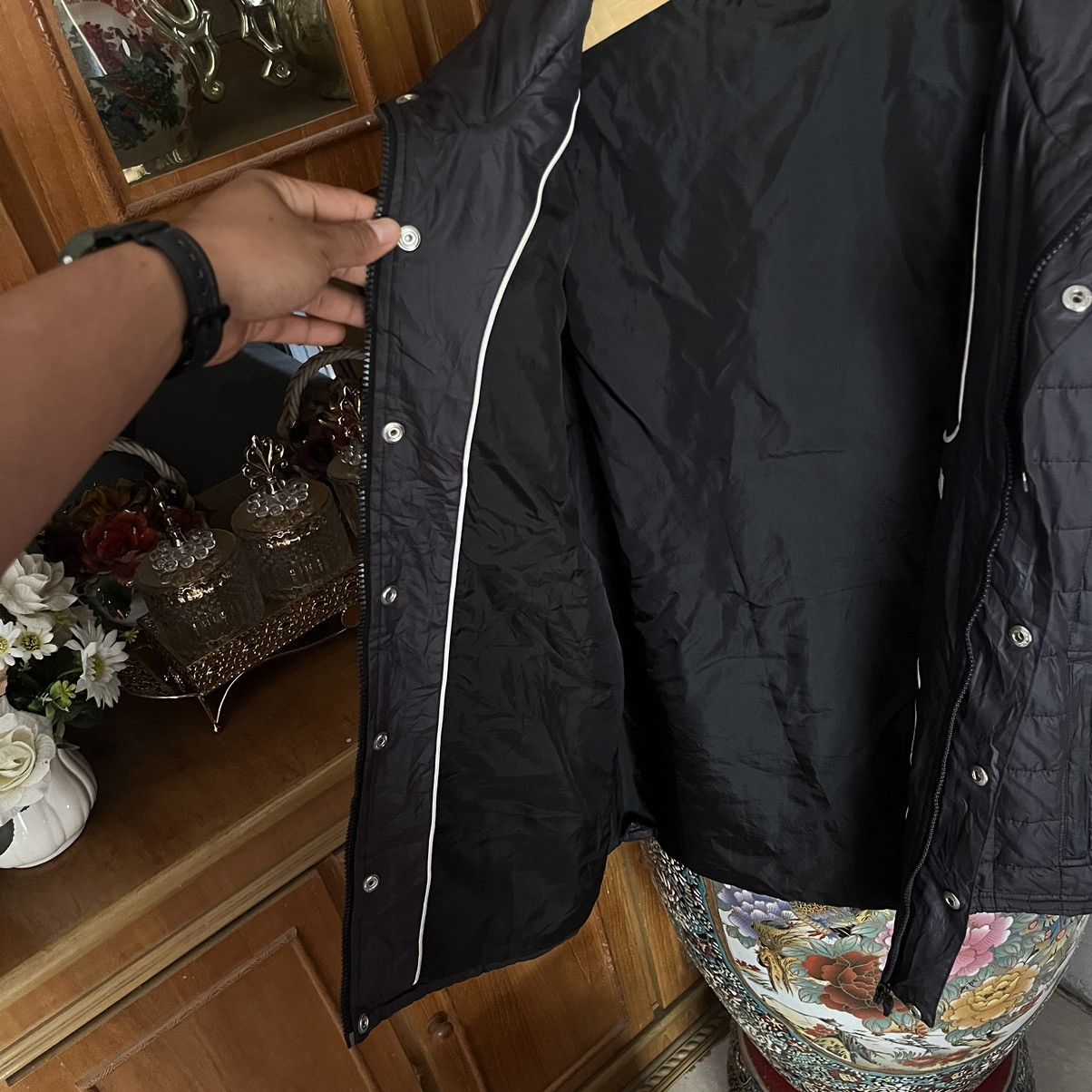 Adidas Vintage Adidas 3 Stripes Puffer Jacket Size US L / EU 52-54 / 3 - 6 Thumbnail
