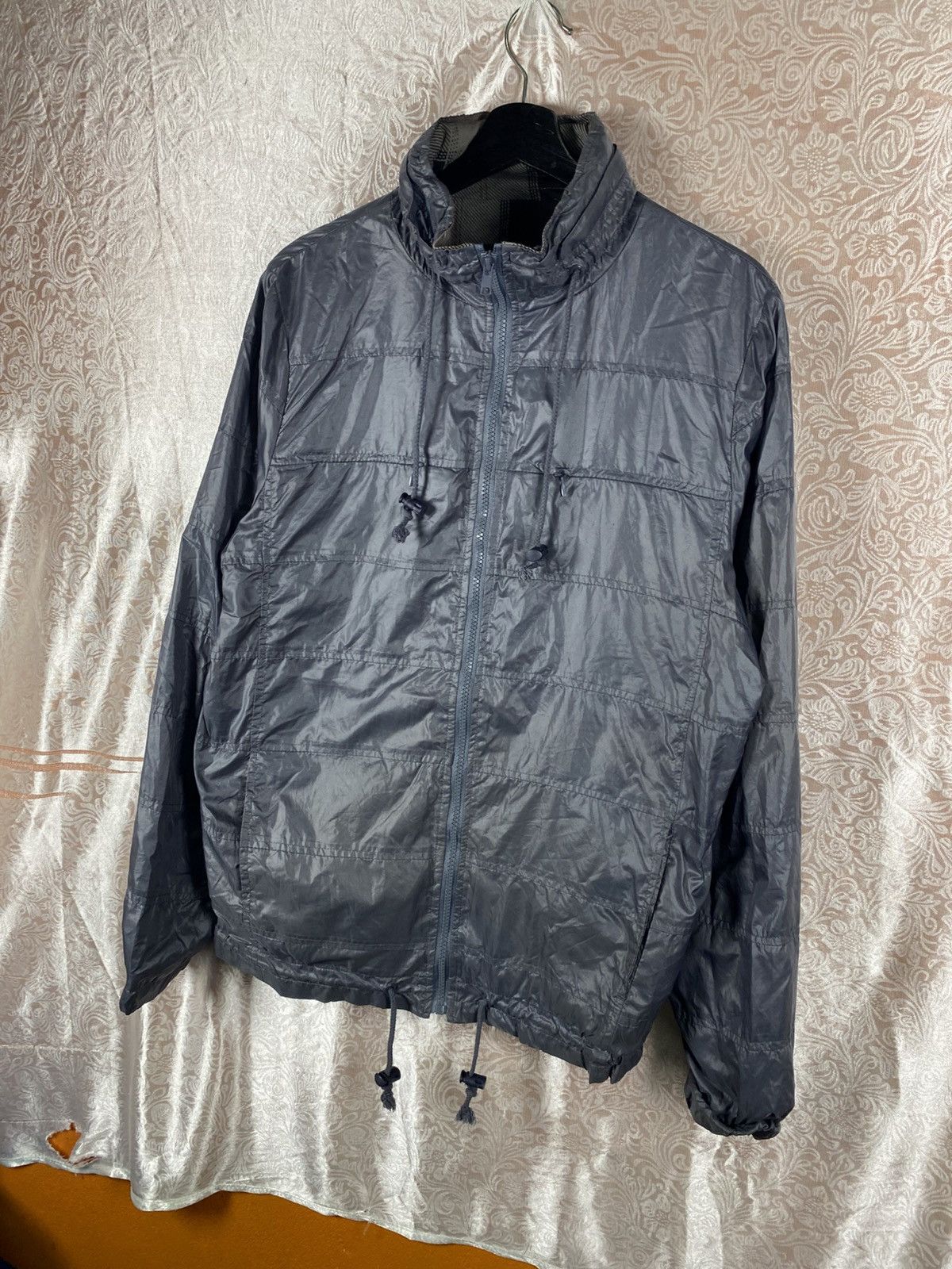 Japanese Brand Charles & 1/2 Lightweight Nylon Windbreaker Jacket Grey Size US M / EU 48-50 / 2 - 4 Thumbnail