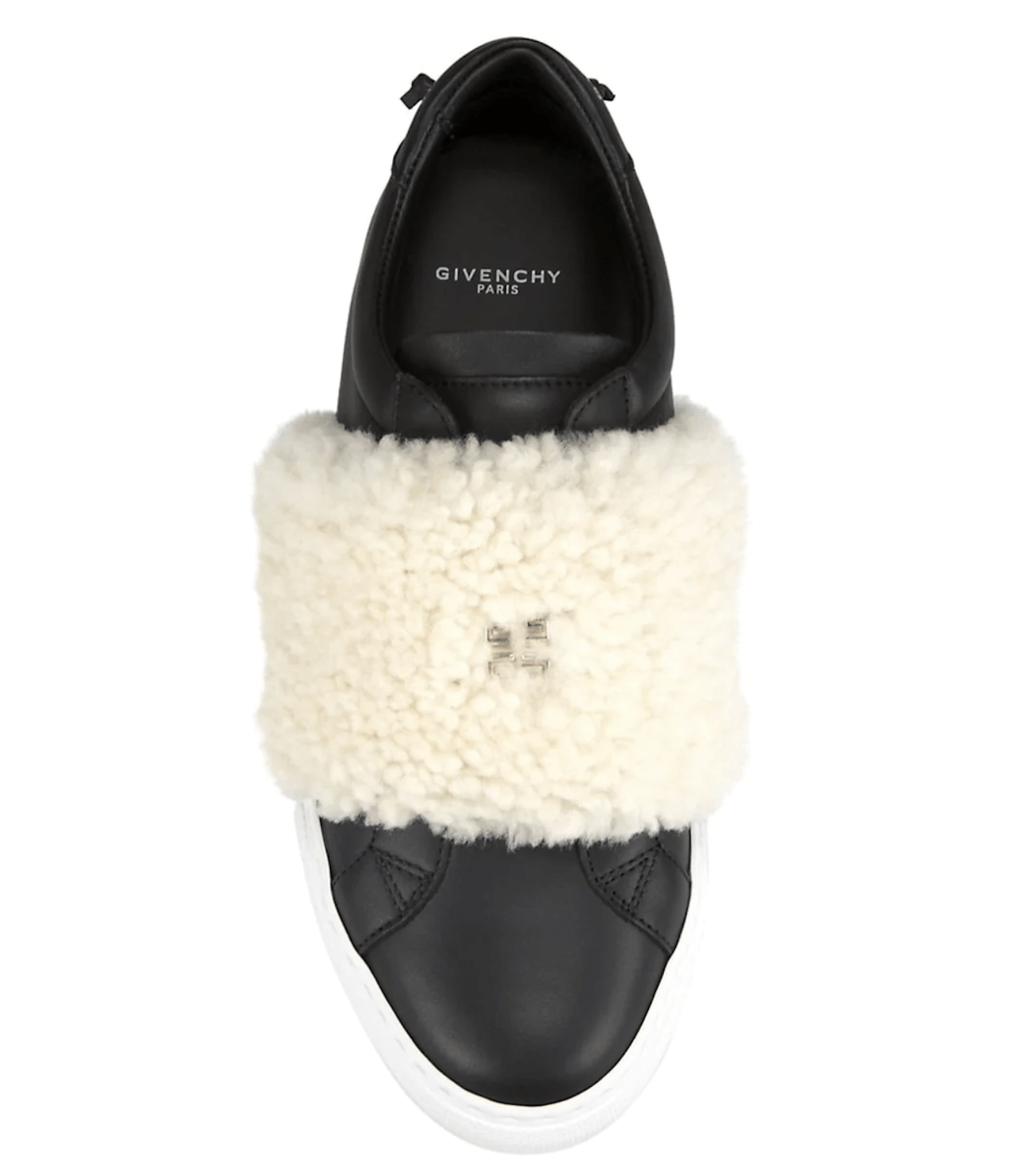 Givenchy New Givenchy Men's Urban Sherpa-Strap Low-Top Sneakers Size US 10 / EU 43 - 1 Thumbnail