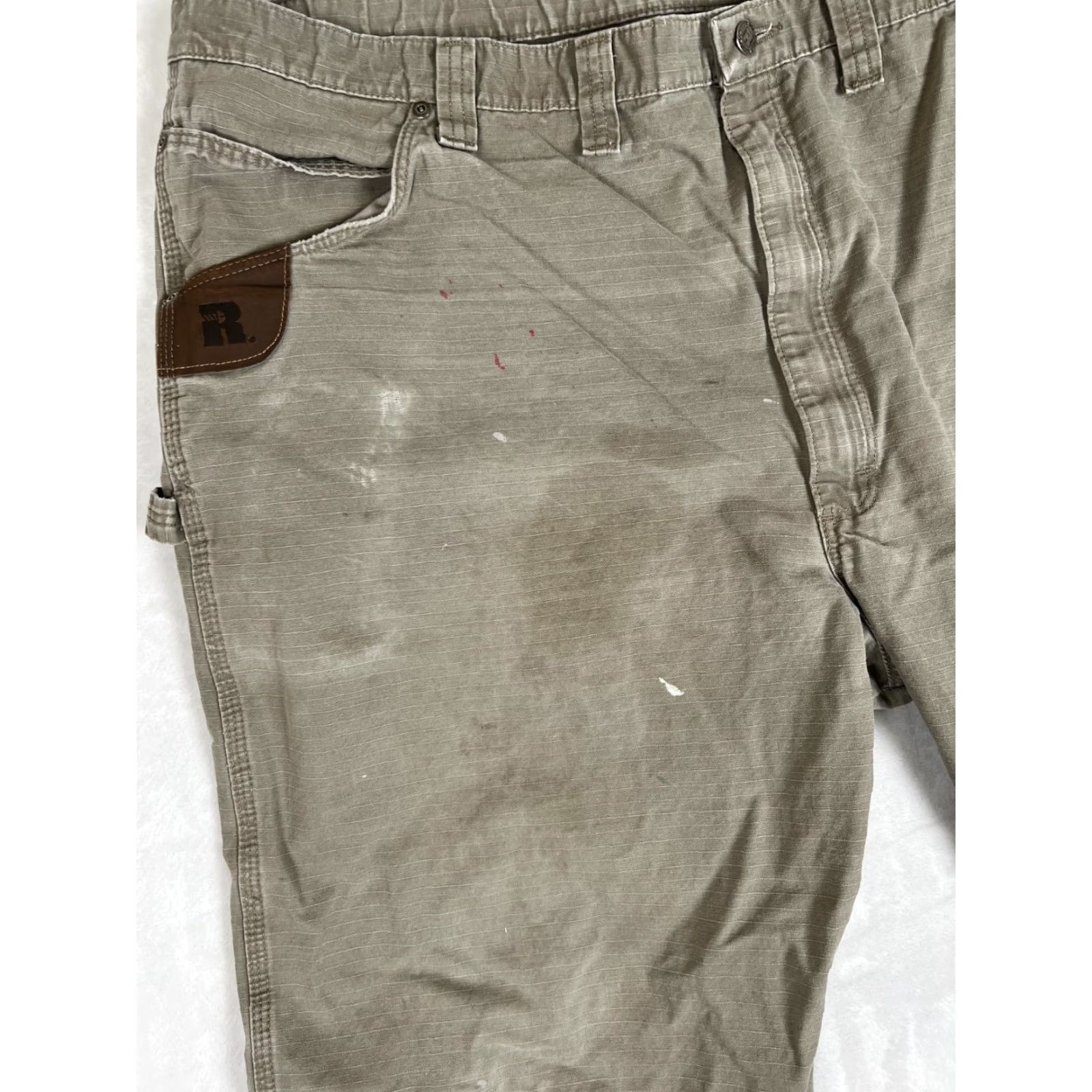 Wrangler Wrangler Riggs Workwear Pants Mens 44x34 Green Carpenter Utility Ripstop Read Size US 44 / EU 60 - 4 Thumbnail