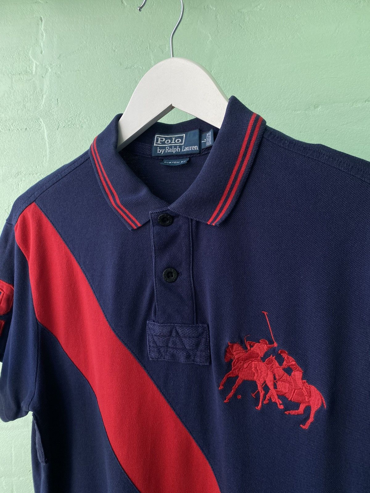 Polo Ralph Lauren × Vintage Vintage Polo Ralph Lauren Big Logo Number #2 Size US L / EU 52-54 / 3 - 6 Thumbnail