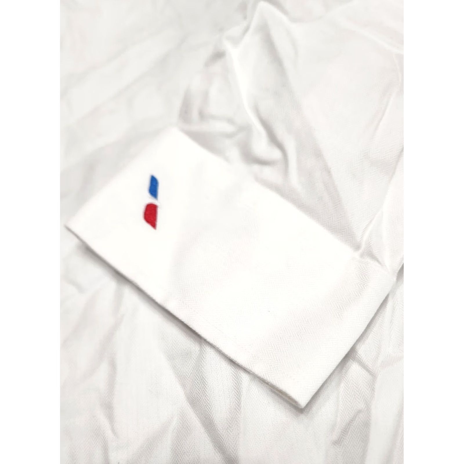 Lands' End Lands' End American Airlines Shirt White 19 X 35 Tall Traditional Fit Long Sleeve Button-Up Mens Womens Unisex Adults Size XXL / US 16-18 / IT 52-54 - 7 Thumbnail