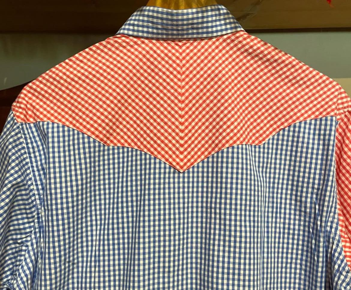 Sugar Cane 2000s Sugar Cane Toyo Enterprise Gingham Check Western Shirt Size US M / EU 48-50 / 2 - 4 Thumbnail
