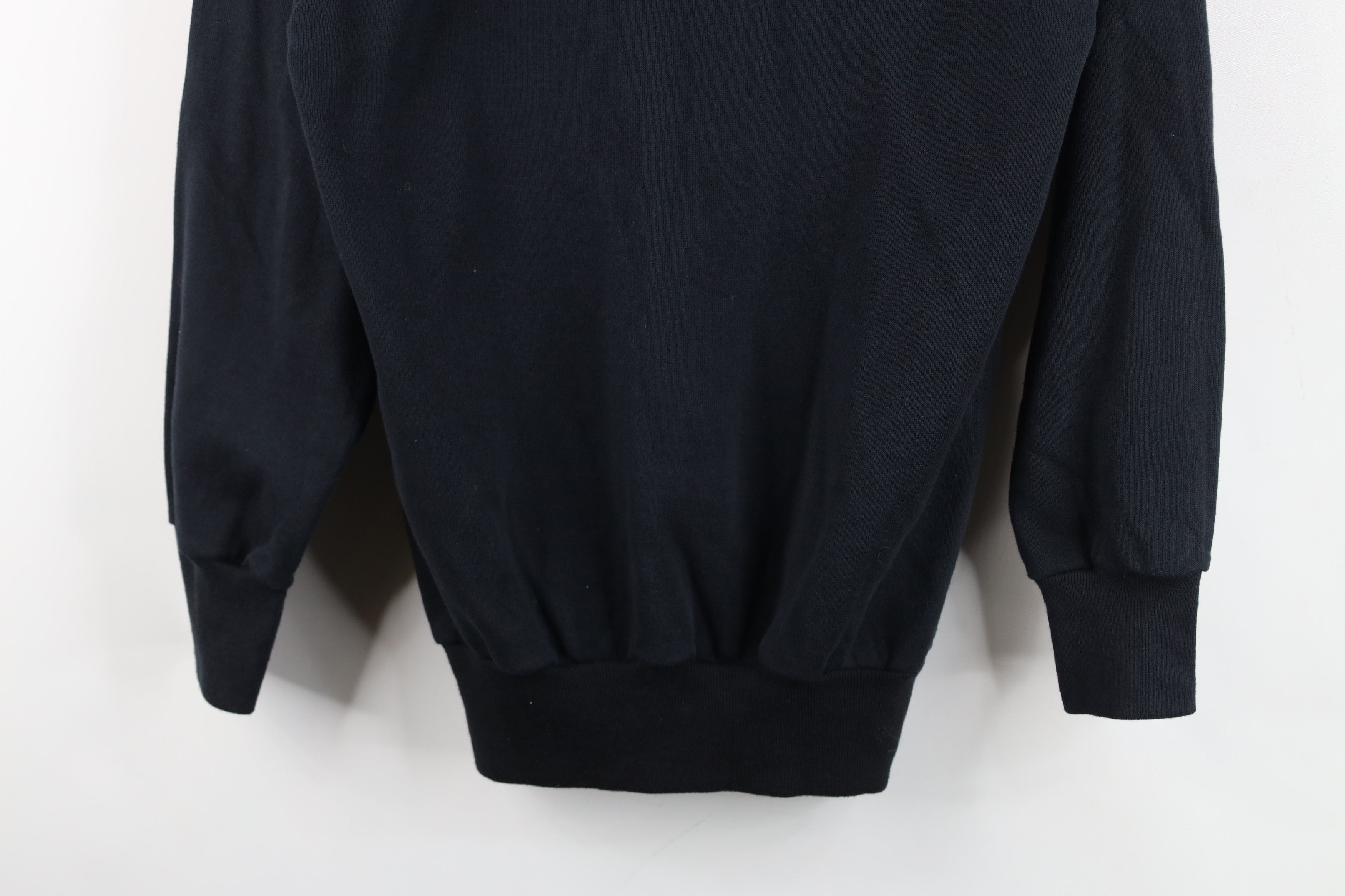 Vintage Vintage 80s 90s Spalding Crewneck Sweatshirt Black USA Size M / US 6-8 / IT 42-44 - 4 Thumbnail