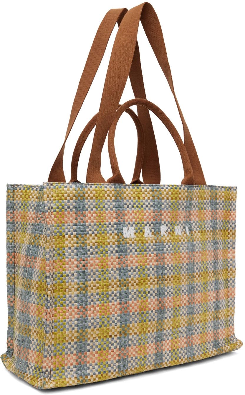 Marni oc11z0525 Size: OS/Checkedred Shopping Bag in Multicolor Size ONE SIZE - 1 Thumbnail