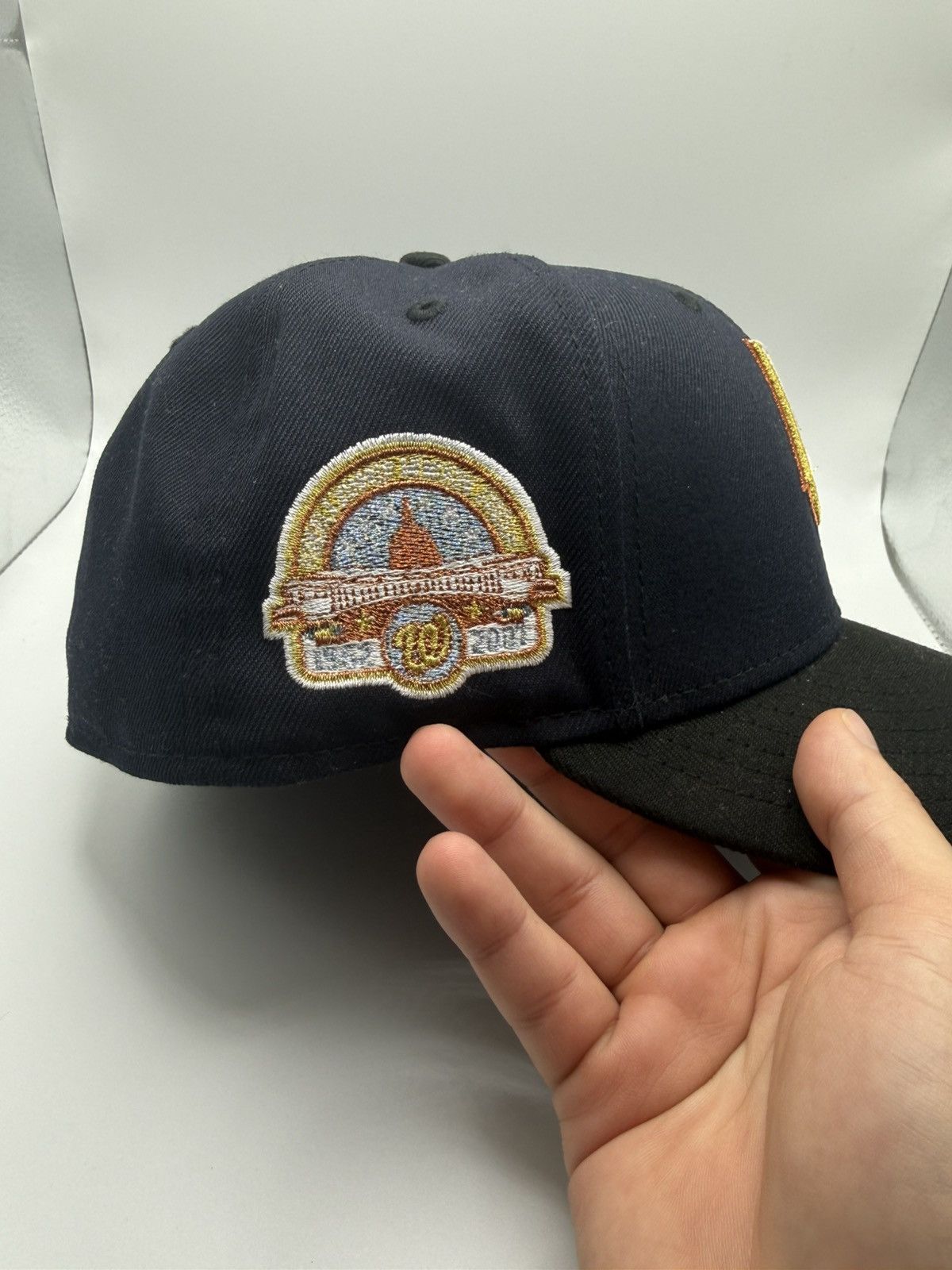 New Era Washington Nationals Fitted 7 3/8 Size ONE SIZE - 3 Thumbnail