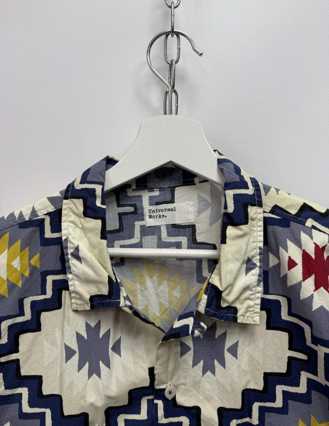 Universal Works Universal Works Santa Fe Poplin Aztec Shirt Size US M / EU 48-50 / 2 - 1 Thumbnail