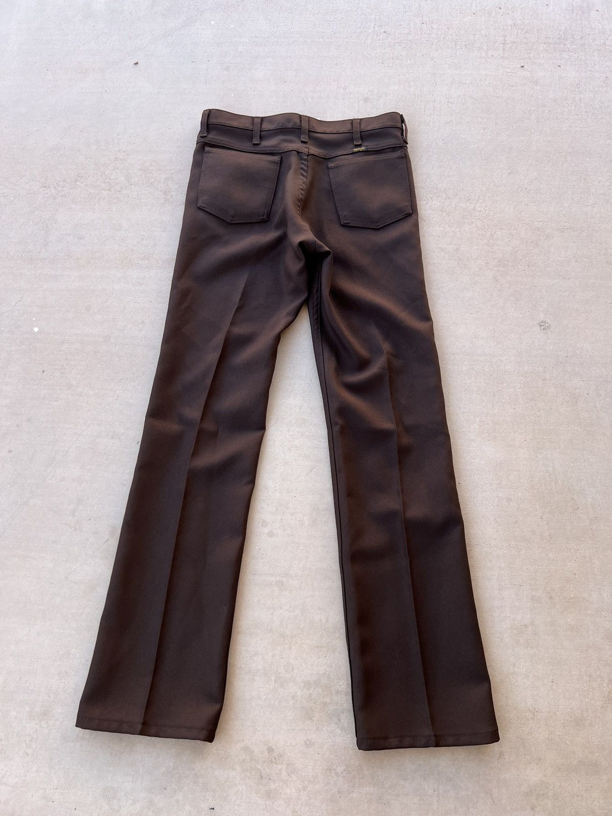 Wrangler Vintage Wrangler Brown Flares Size 33 x 34 Size US 33 - 3 Thumbnail