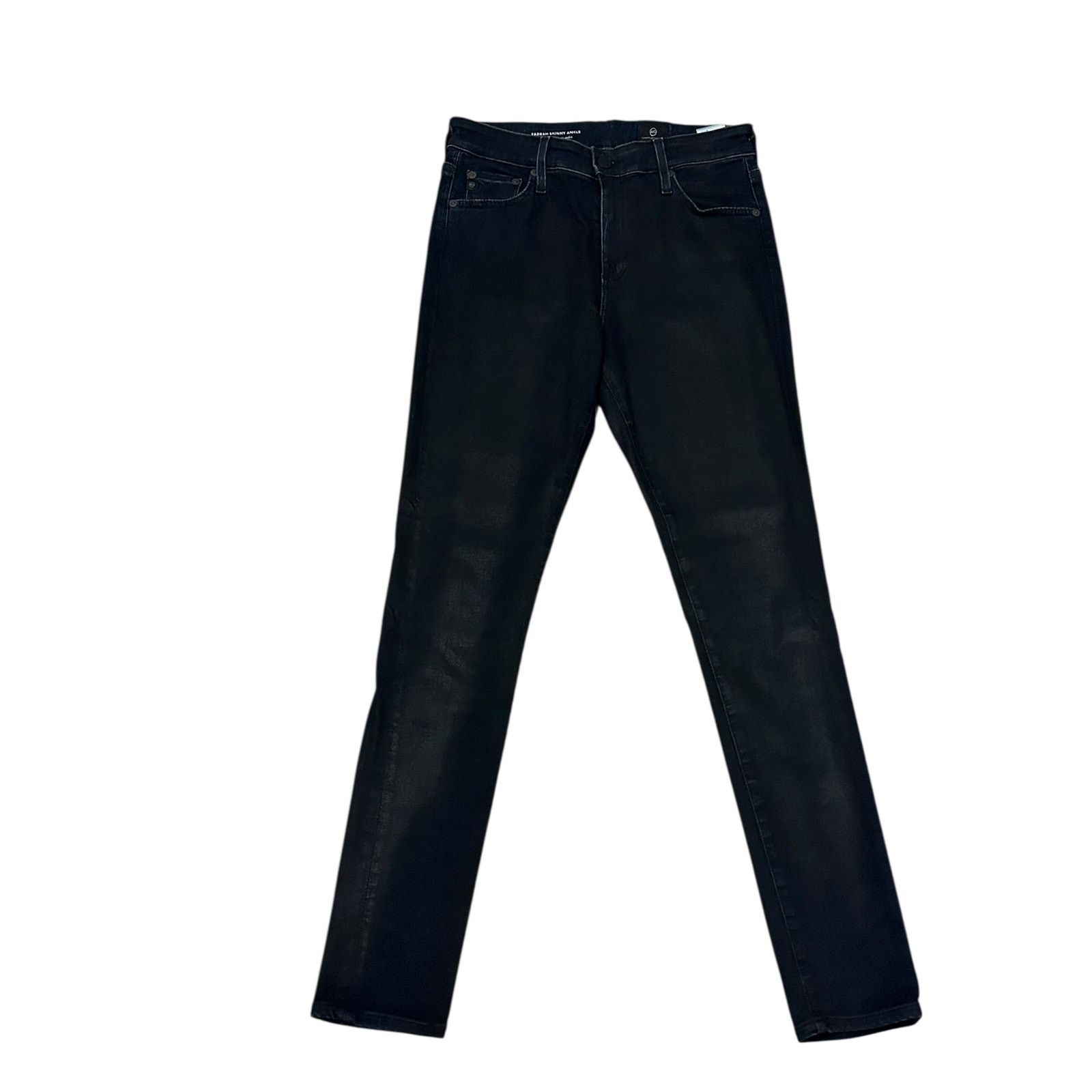 AG Adriano Goldschmied AG Adriano Goldschmied Farrah High Rise Skinny Ankle Jeans Size 27" / US 4 / IT 40 - 4 Thumbnail