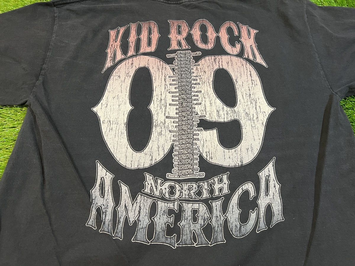 Band Tees 2009 Kid Rock American Outlaw North American Tour 2-Sided Size US XL / EU 56 / 4 - 7 Thumbnail