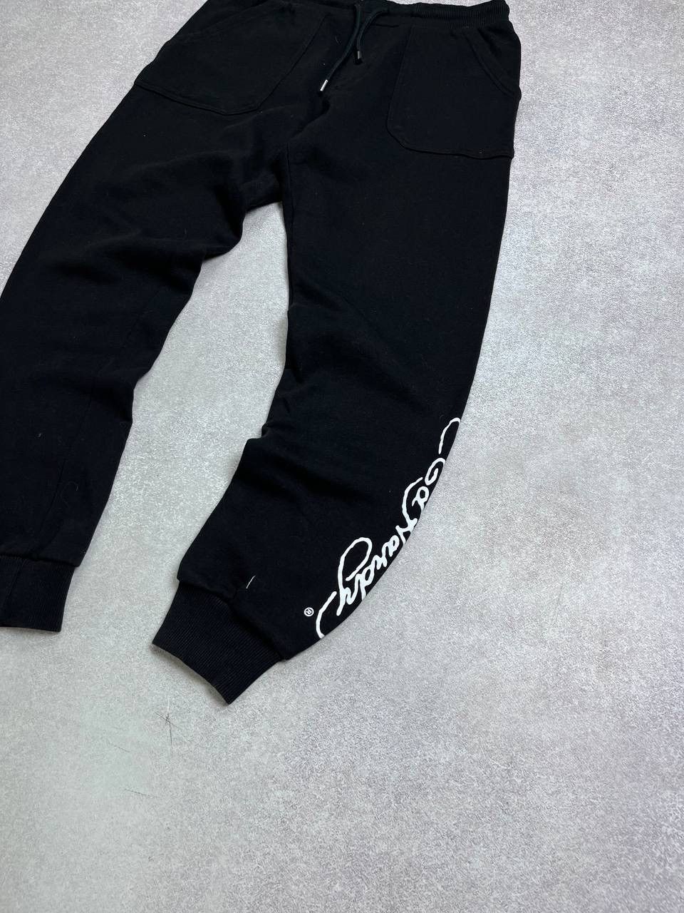 Ed Hardy × Vintage Vintage Ed Hardy Baggy Cotton Sweatpants Y2K S Size US 31 - 2 Thumbnail