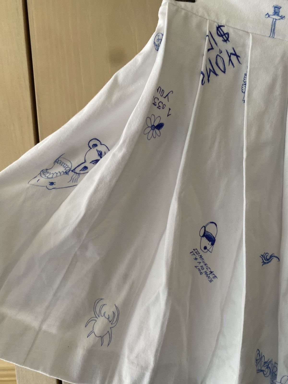 Vetements ❤️BIG SALE❤️ Vetements ball pen scribble print tennis skirt Size 26" / US 2 / IT 38 - 11 Thumbnail