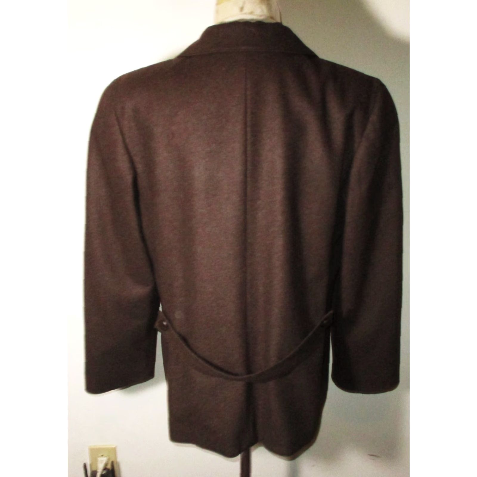 Vintage LODEN "Made in Germany" "Echt Munchener" Brown Wool Jacket Women's Size L/XL Size L / US 10 / IT 46 - 5 Thumbnail