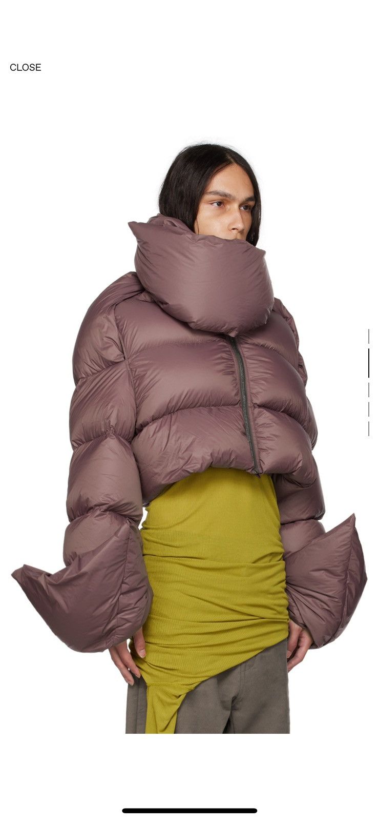 Rick Owens Babel Mountain down jacket (3XL/IT 56) Size US XXL / EU 58 / 5 - 2 Thumbnail