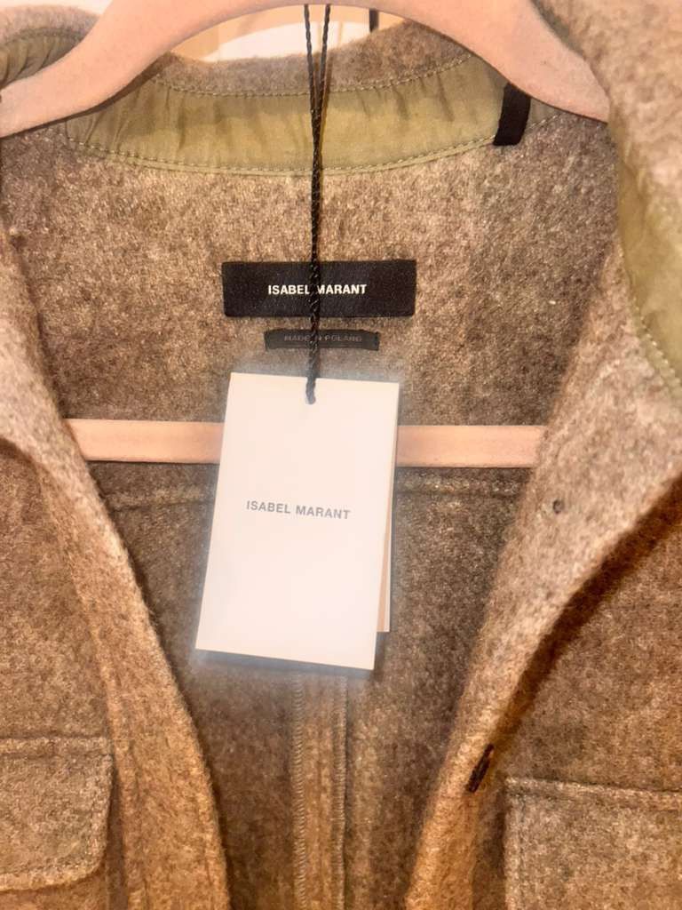 Isabel Marant Isabel Marant Chemise Florrie Button Jacket Verdigris Size S / US 4 / IT 40 - 3 Thumbnail