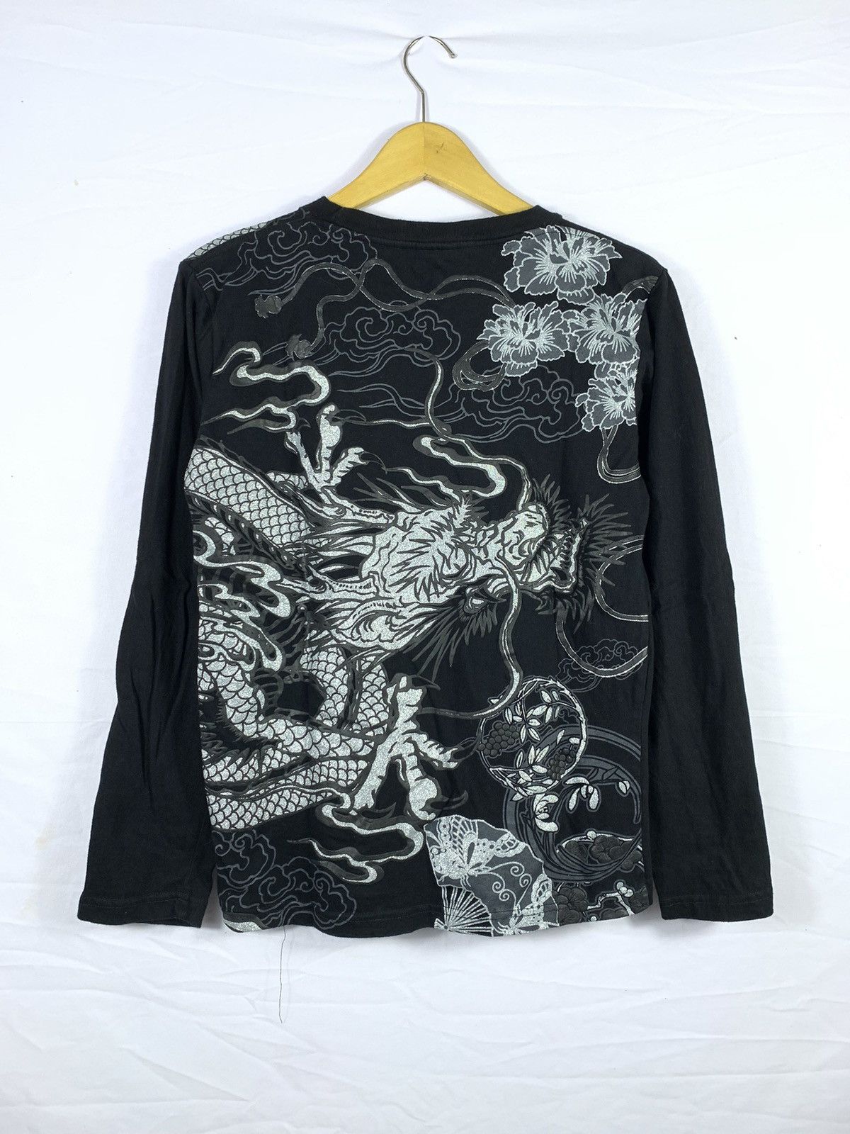 Karakuri Tamashii Japanese Tamashi Sukajan Dragon Long sleeve Size US M / EU 48-50 / 2 - 1 Thumbnail