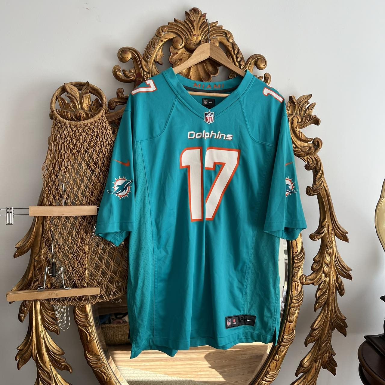 NFL × Nike Nike Miami Dolphins NFL Ryan Tannehill #17 Jersey Size US XXL / EU 58 / 5 - 1 Thumbnail
