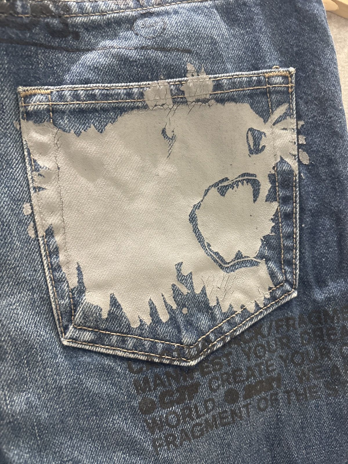 Fragment Design × Kaws × Travis Scott CACTUS JACK FOR FRAGMENT FROM OUR MINDS DENIM PANT 30 Size US 30 / EU 46 - 4 Thumbnail
