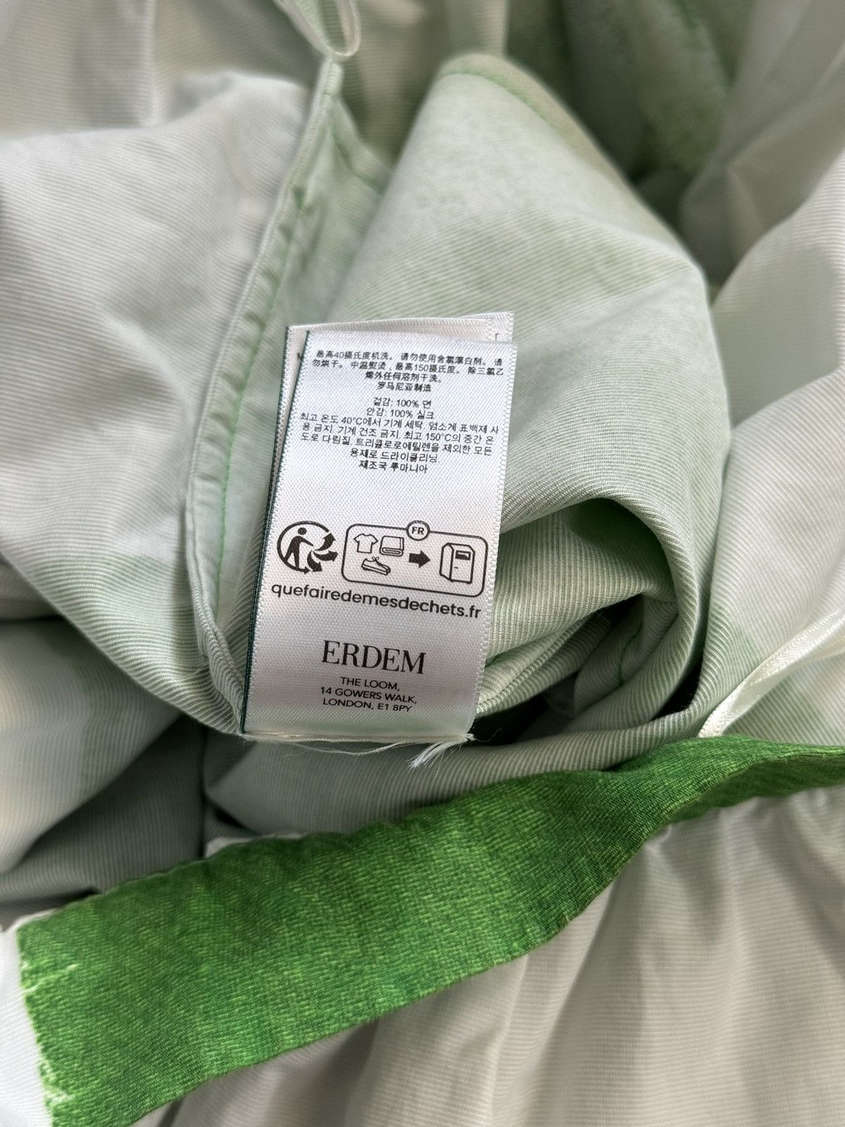 Erdem Erdem S/S 2024 graphic poplin maxi skirt Size 30" / US 8 / IT 44 - 14 Thumbnail