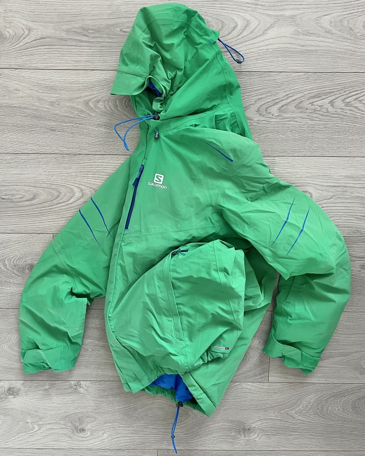 Salomon 00s AdvancedSkin Dry Waterproof Insulated Tech Jacket Size US L / EU 52-54 / 3 - 2 Thumbnail