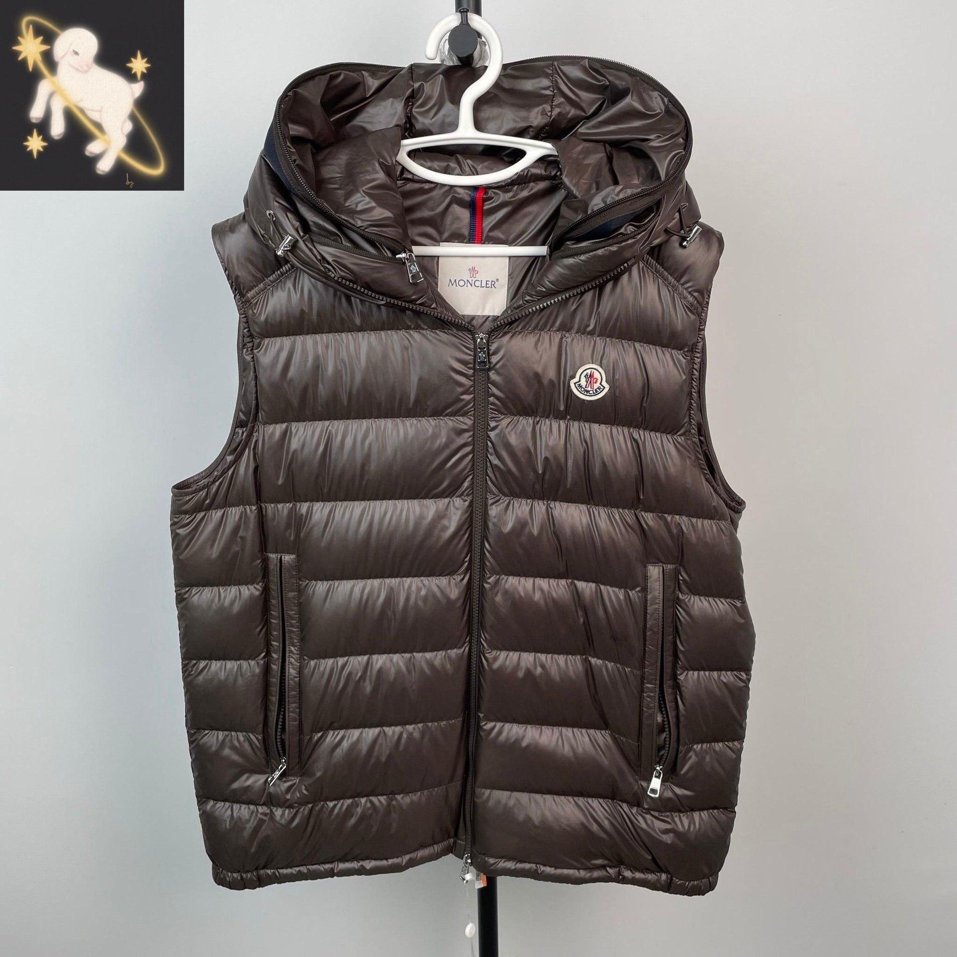 Moncler Moncler Brown Tank Top 5 Men Size US XS / EU 42 / 0 - 1 Thumbnail