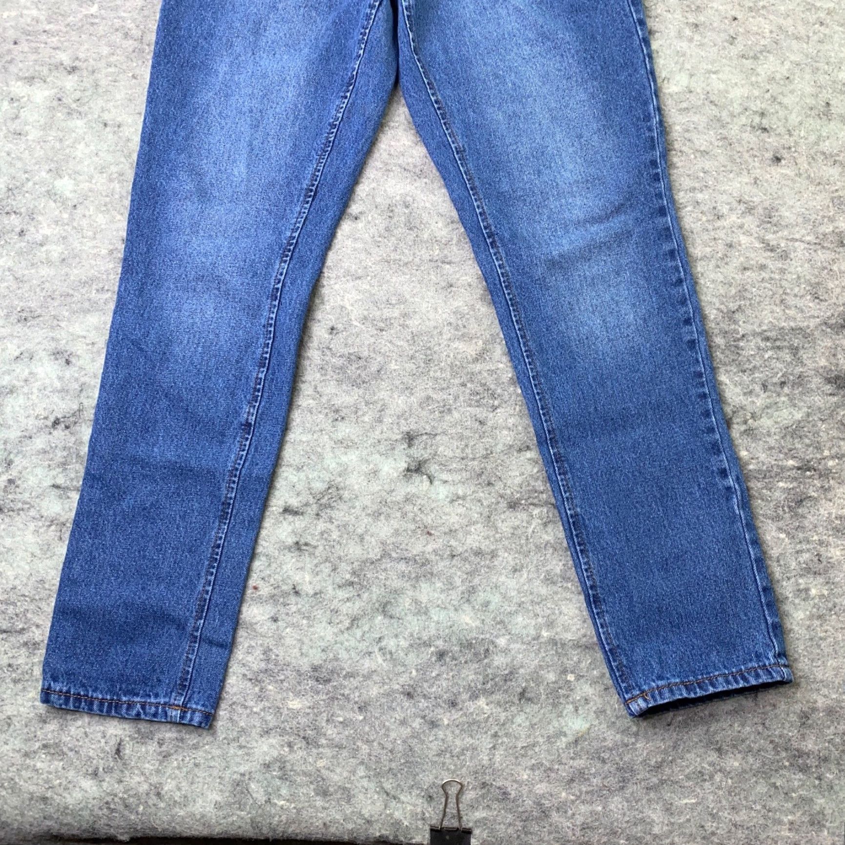 Vintage Seven7 Womens Jeans Straight Leg 29" Inseam High Rise Blue Size 2 Denim Cotton Regular Womens Size 26" / US 2 / IT 38 - 5 Thumbnail