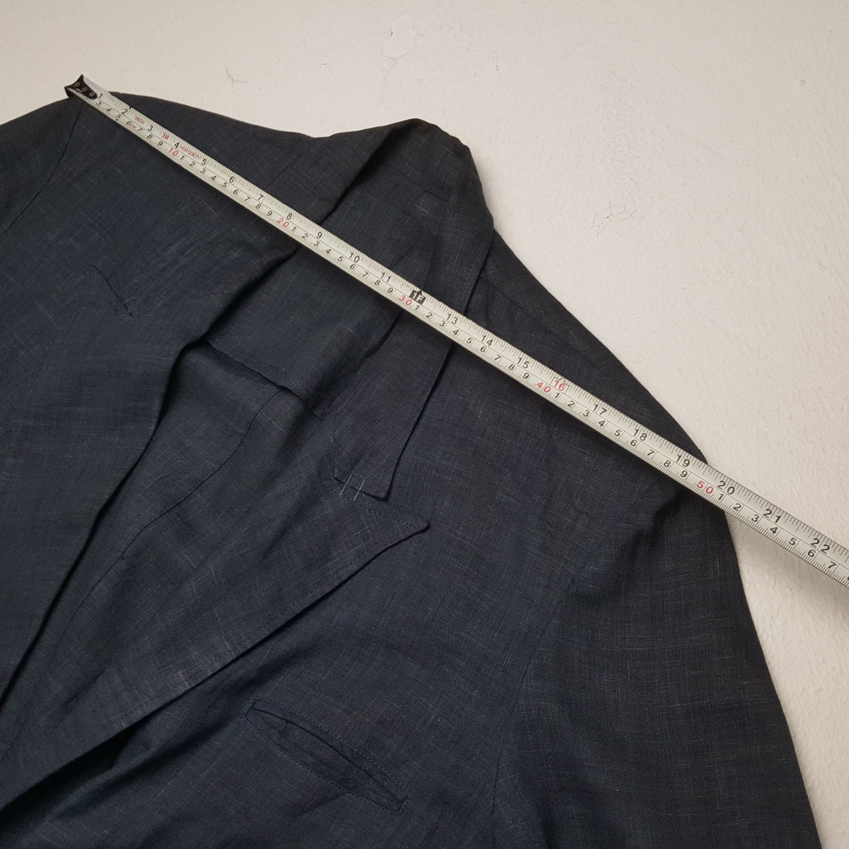 Vintage Y'S by YOHJI YAMAMOTO Japanese Fashion Designer Blazer Size 46S - 4 Thumbnail