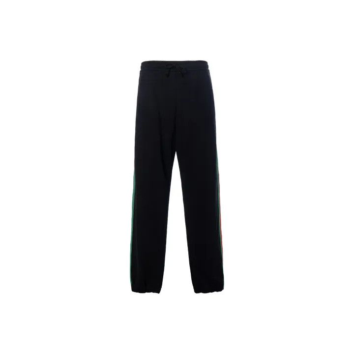 Gucci Gucci SS21 Black Printed Knit Pants Size US 32 / EU 48 - 1 Thumbnail