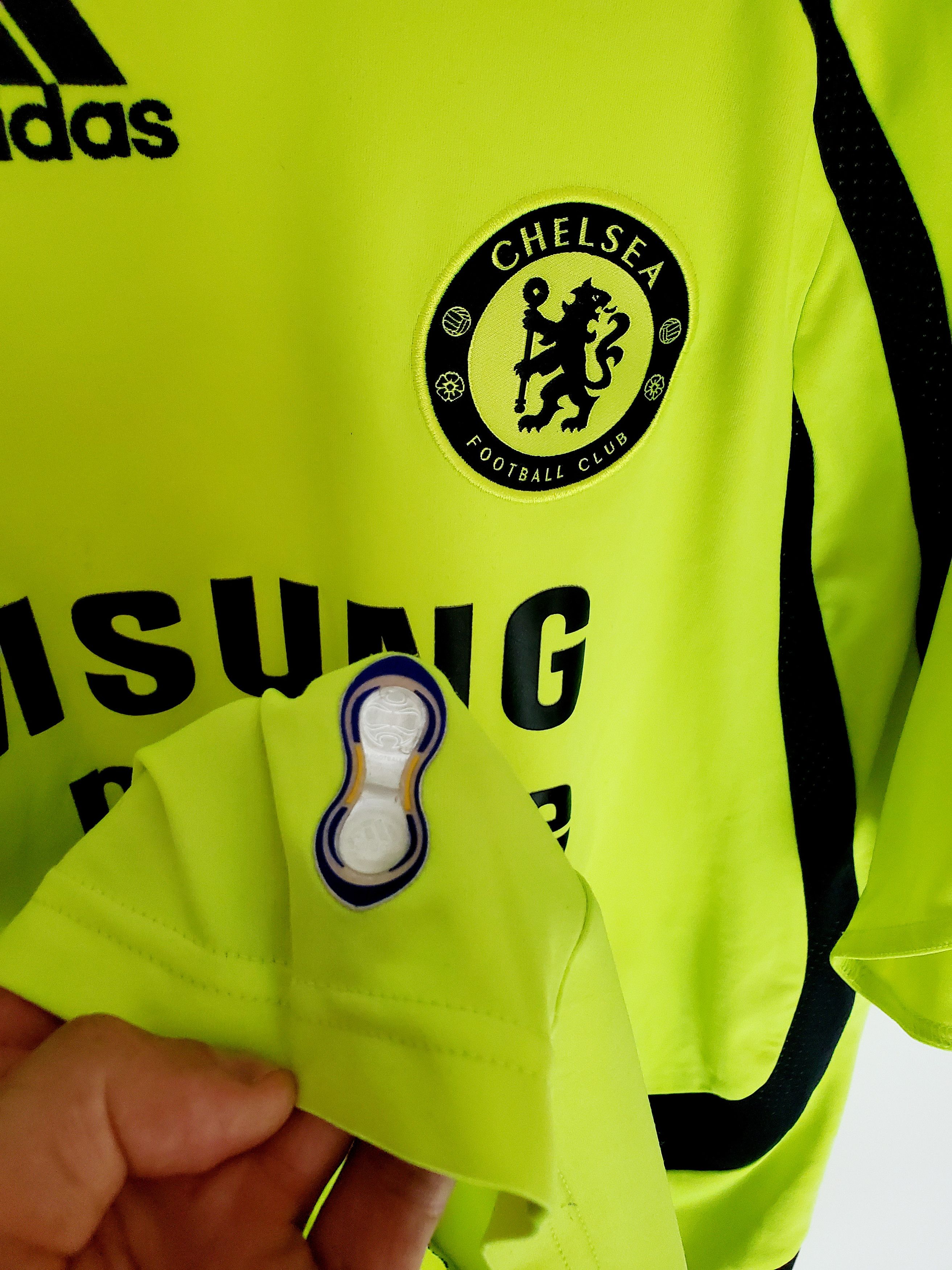 Adidas CHELSEA 2007 2008 AWAY SHIRT ADIDAS Perfect condition XL Size US XL / EU 56 / 4 - 4 Thumbnail