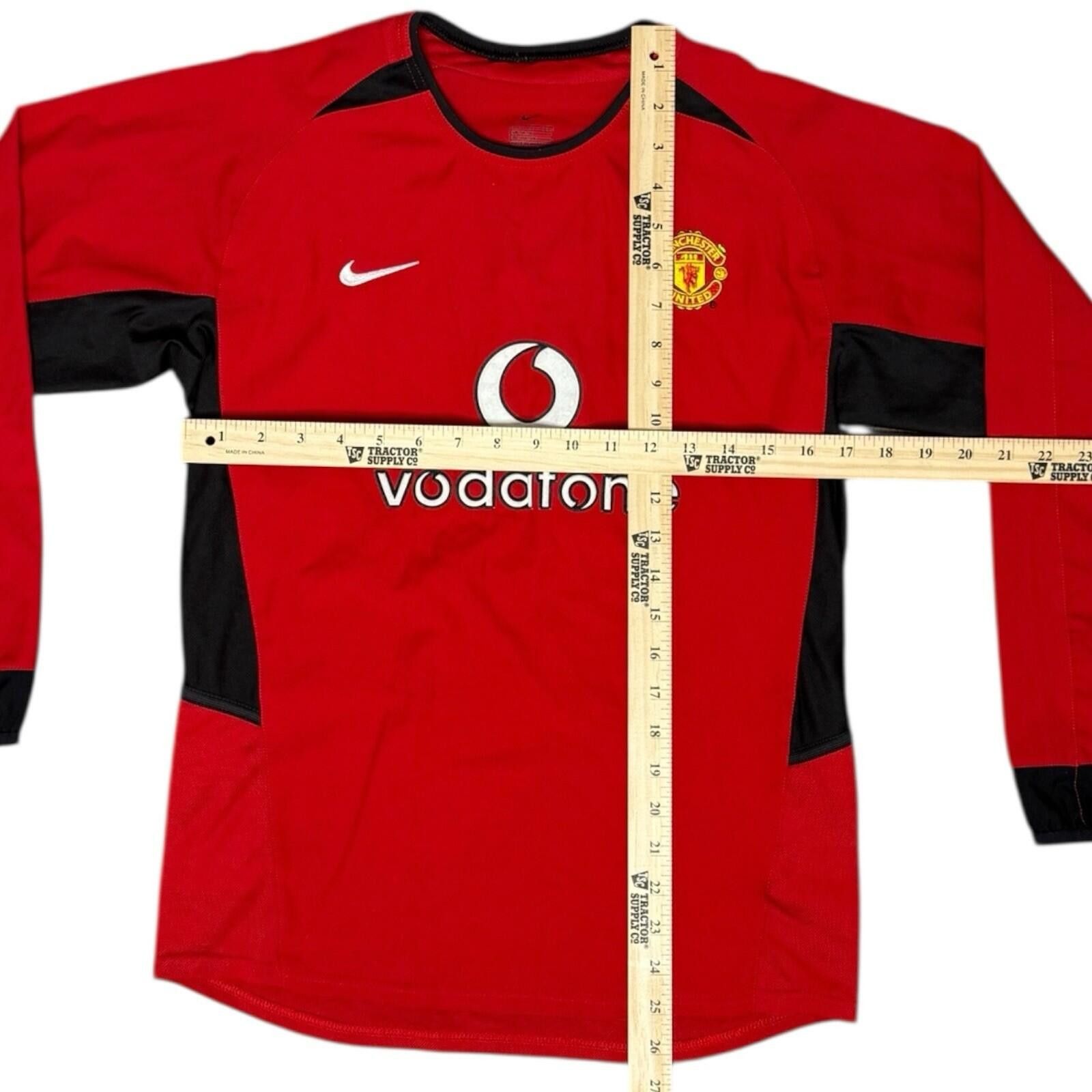 Nike Manchester United Retro Long-Sleeve Jersey Size Youth L Size ONE SIZE - 10 Thumbnail