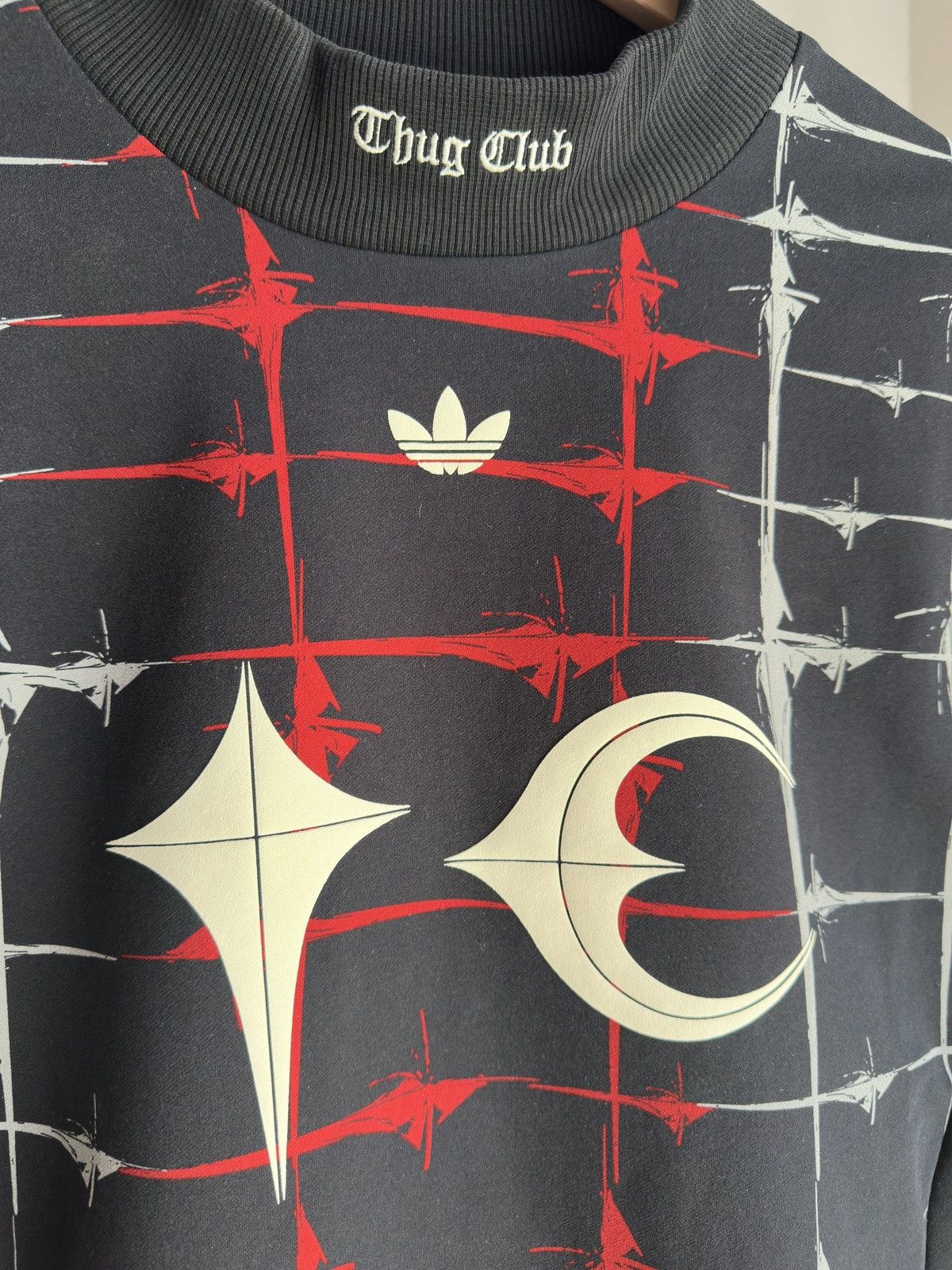 Adidas × Thug Club adidas x Thug Club Long Sleeve Goalie Jersey Black Size US L / EU 52-54 / 3 - 3 Thumbnail